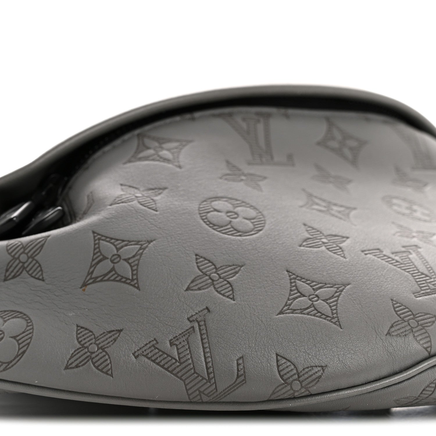 Calfskin Monogram Shadow Discovery Bumbag PM Gray