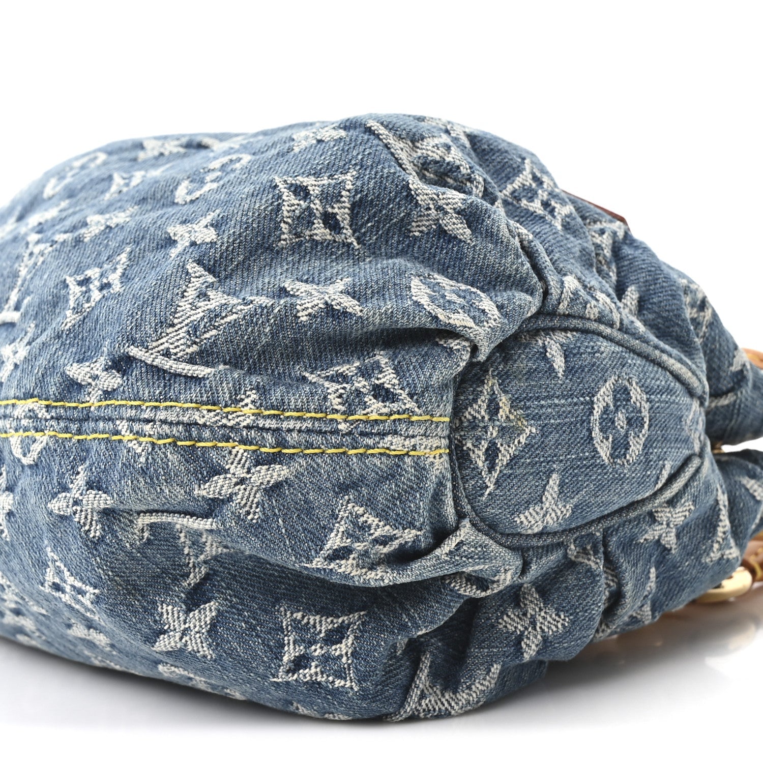 Monogram Denim Pleaty Blue
