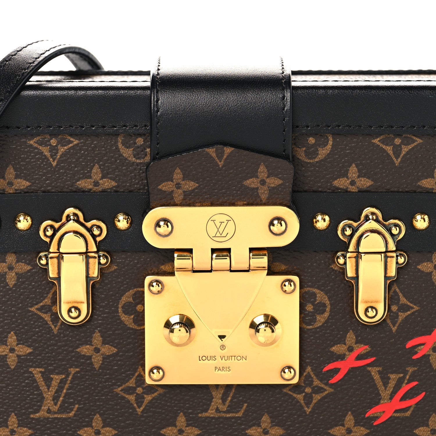 Monogram Petite Malle Black