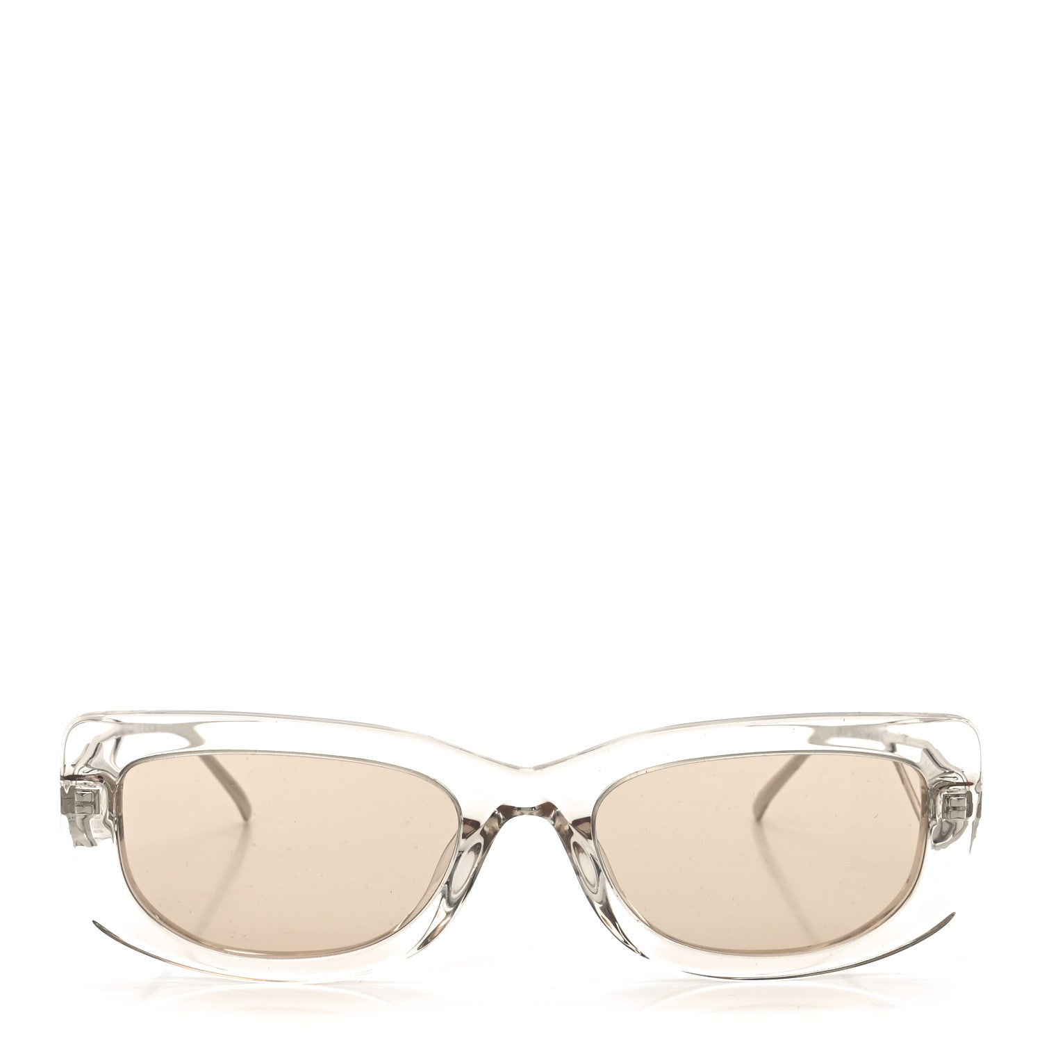 Acetate Sunglasses SPR 14YS Crystal Beige