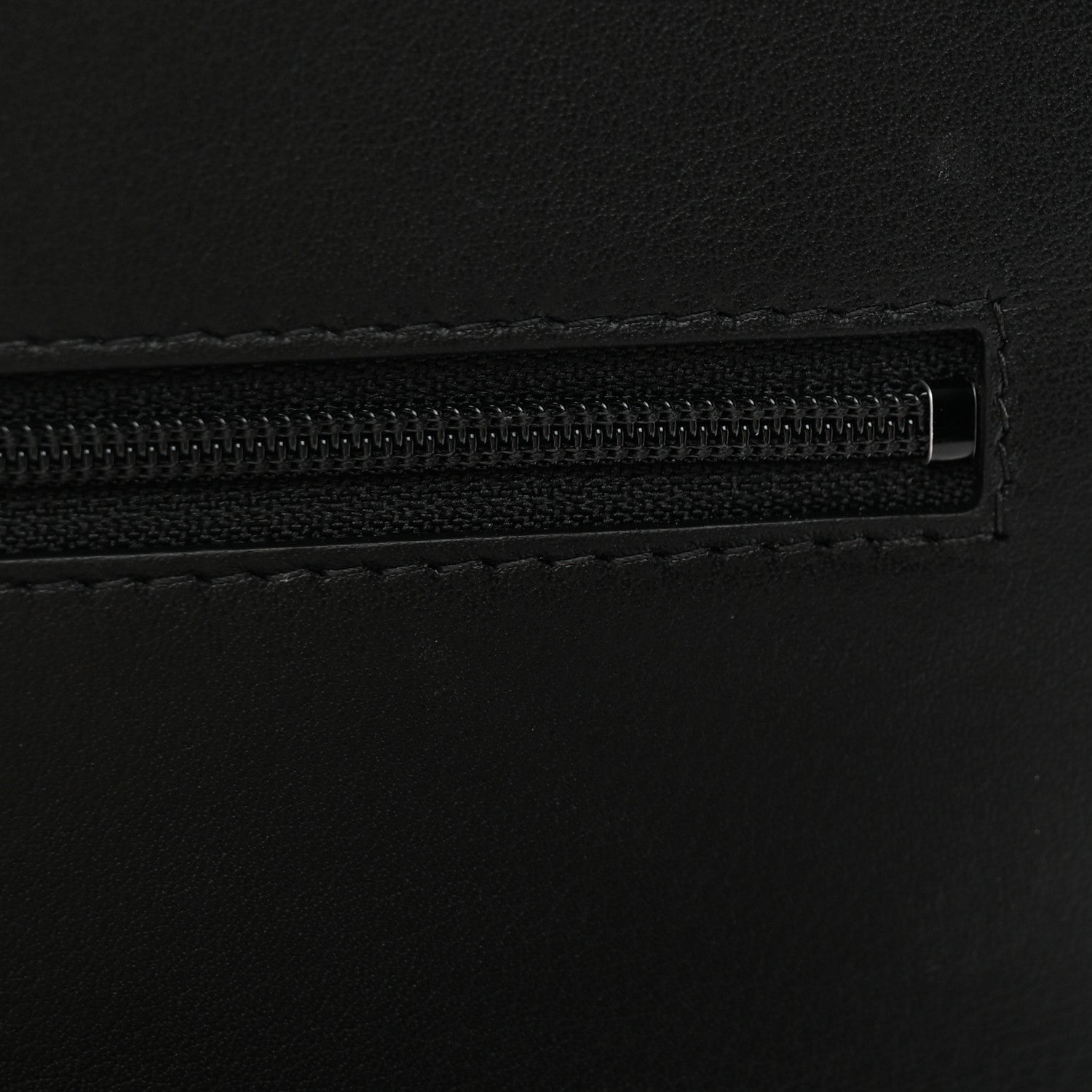 Lambskin Quilted Boy Wallet On Chain WOC Black