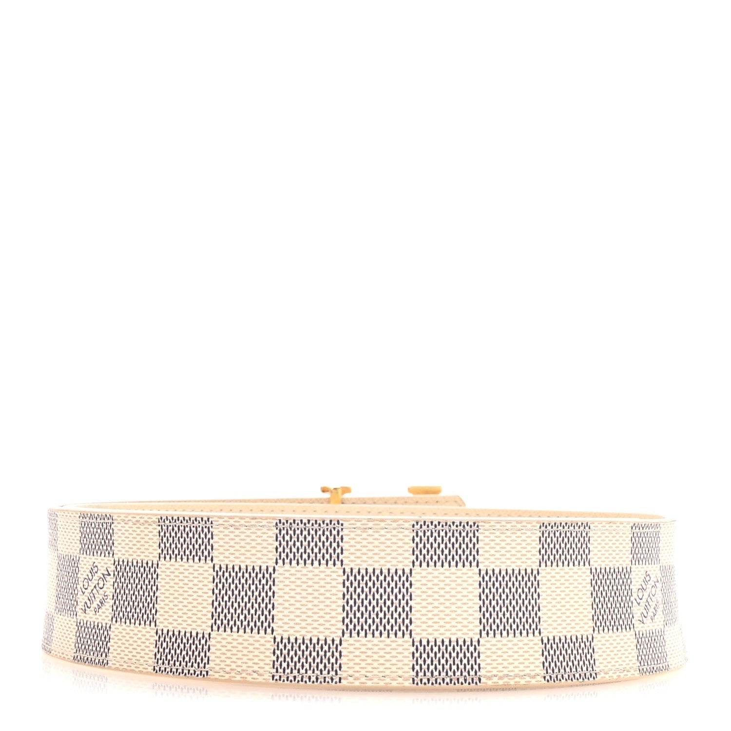 Damier Azur LV Initiales Belt 80 32