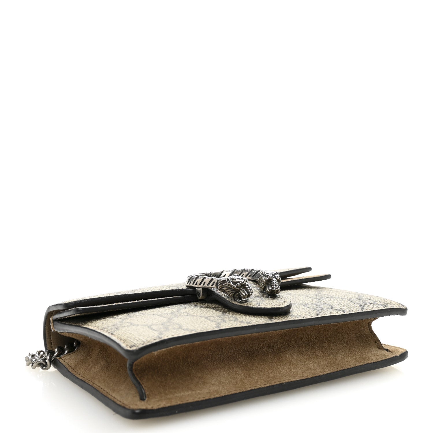 GG Supreme Monogram Super Mini Dionysus Shoulder Bag Taupe