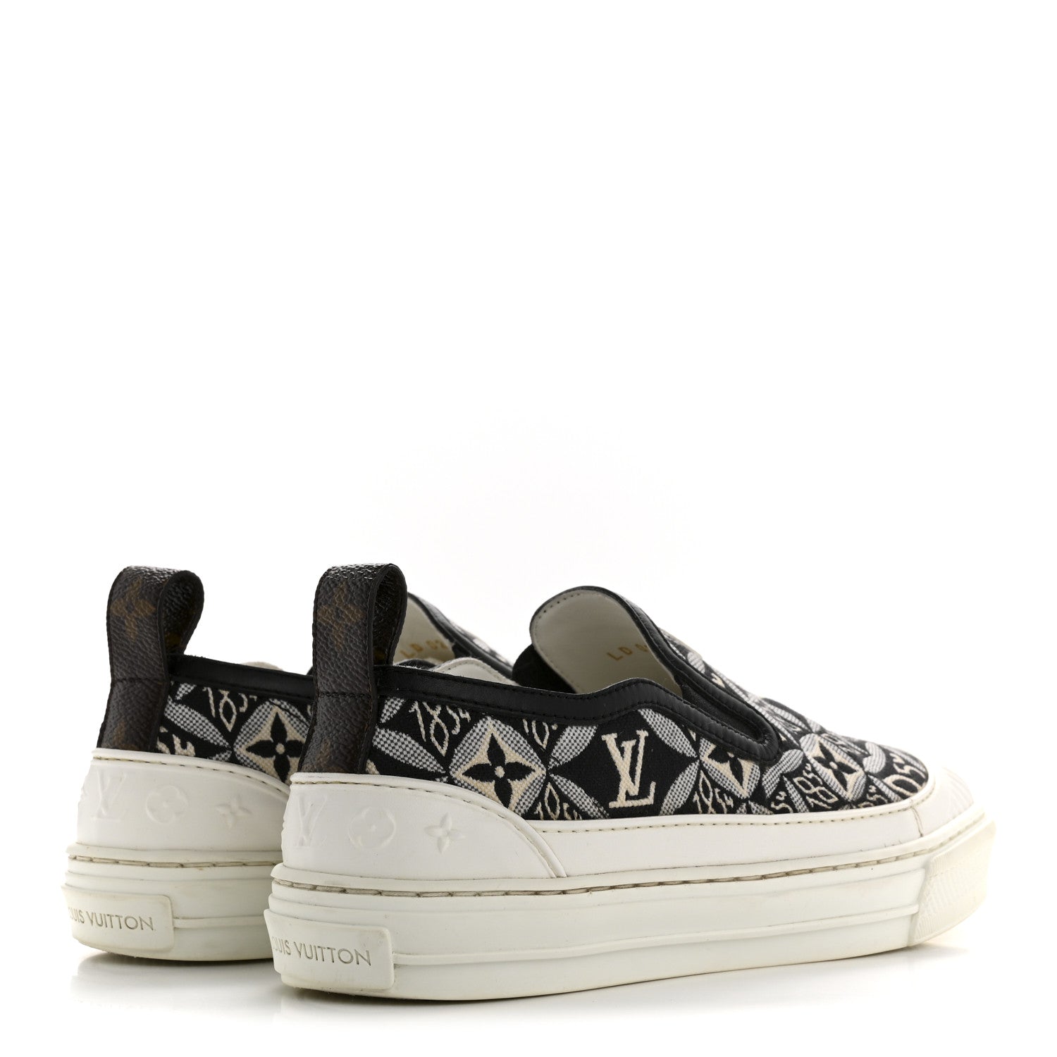 Jacquard Since 1854 Playtime Slip On Sneakers 37 Black