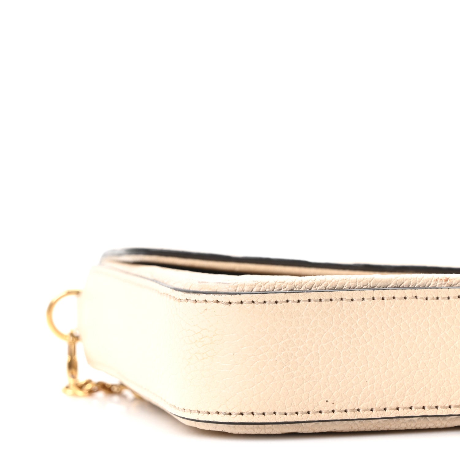 Empreinte Pochette Felicie Chain Wallet Cream