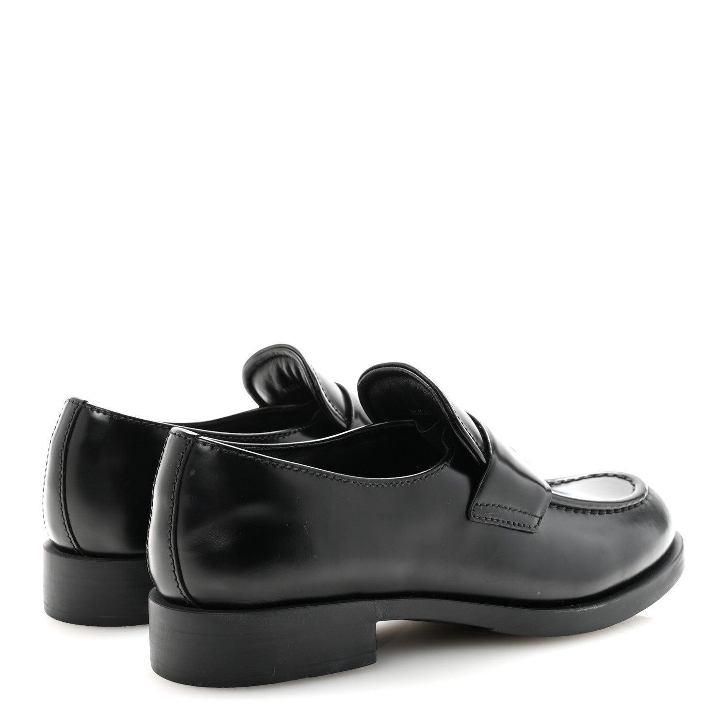 Spazzolato Loafers 38 Black