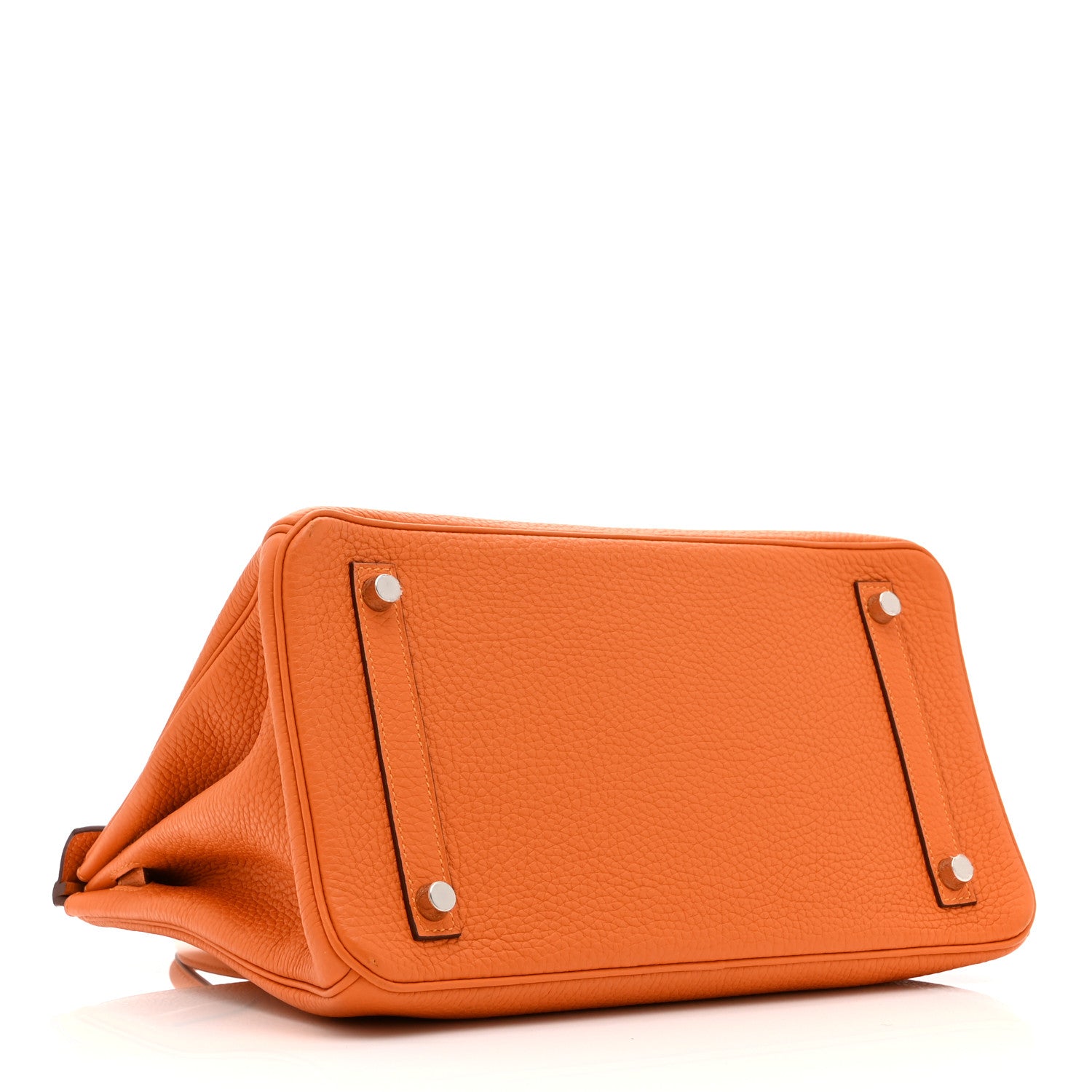 Taurillon Clemence Birkin 30 Orange