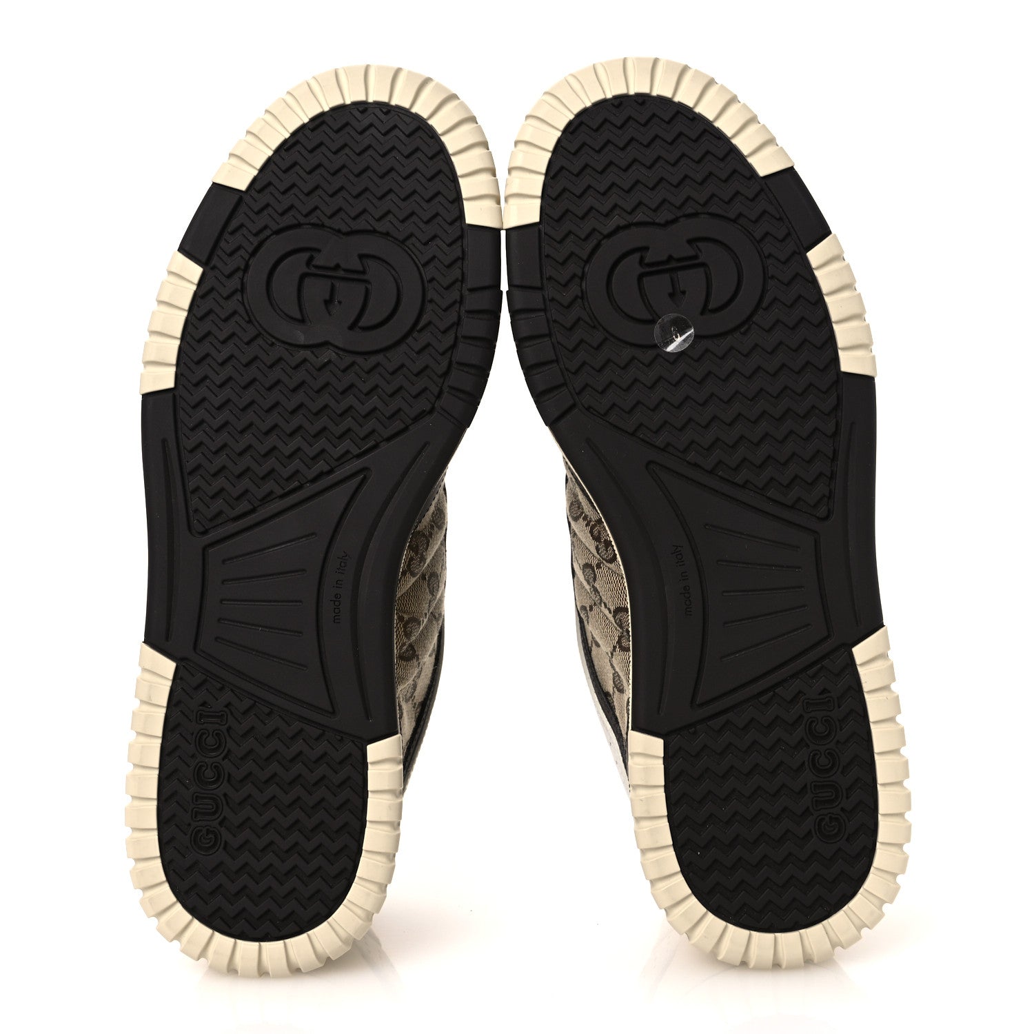 Monogram Suede Re-Web Sneakers 6 Ivory Beige Ebony