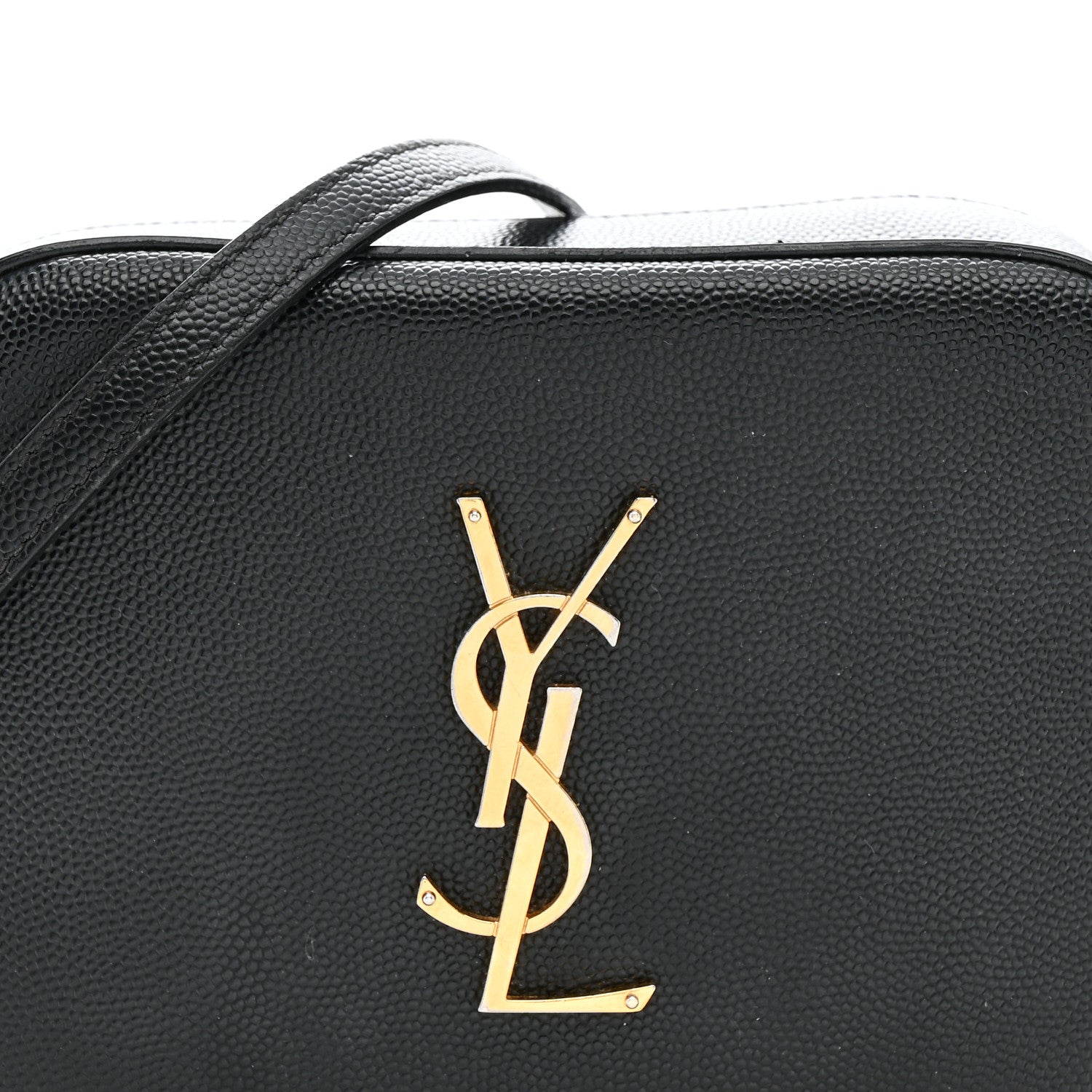 Grain De Poudre Small Classic Monogram Camera Bag Black
