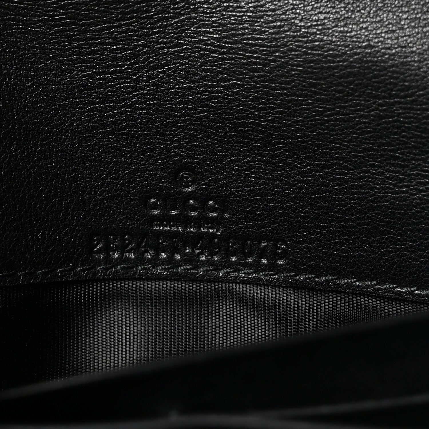 Guccissima Sukey Continental Wallet Continental Wallet Black