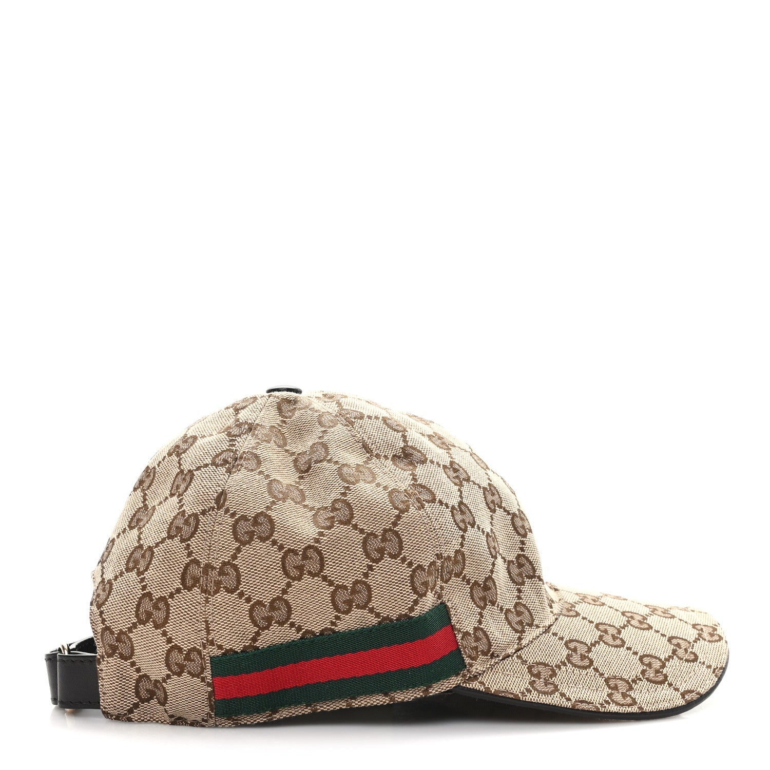 Monogram Web Baseball Hat S Beige Cocoa