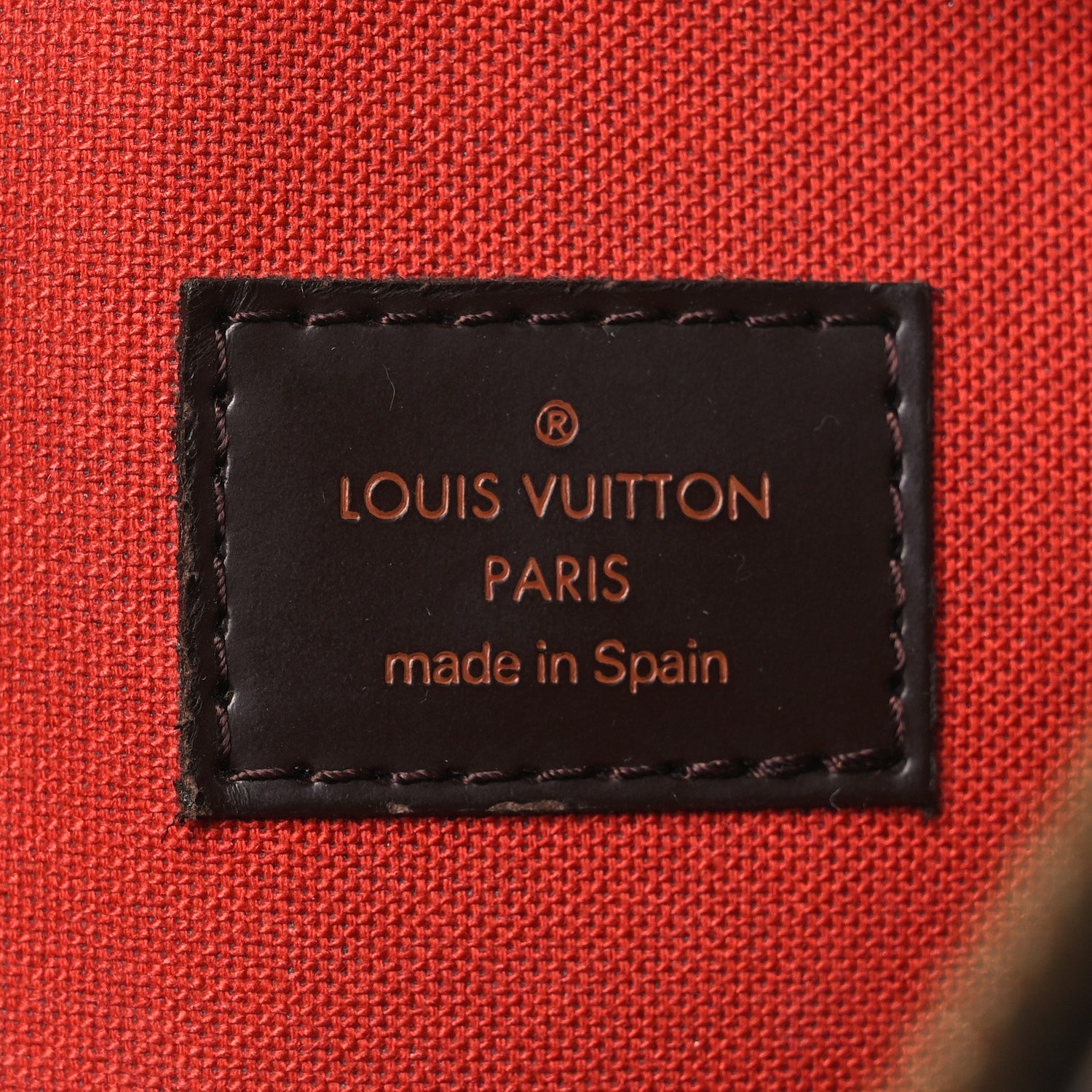 Damier Ebene Pochette Gange