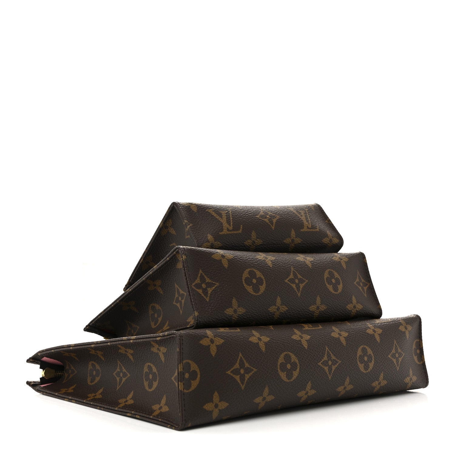 Monogram Trio Toilet Pouch Set
