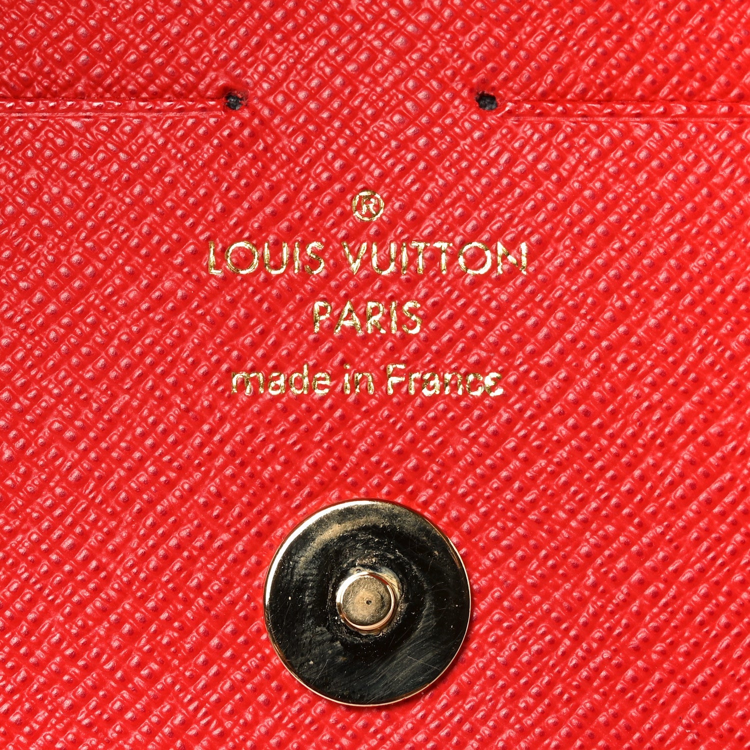 Monogram Adele Wallet Coquelicot