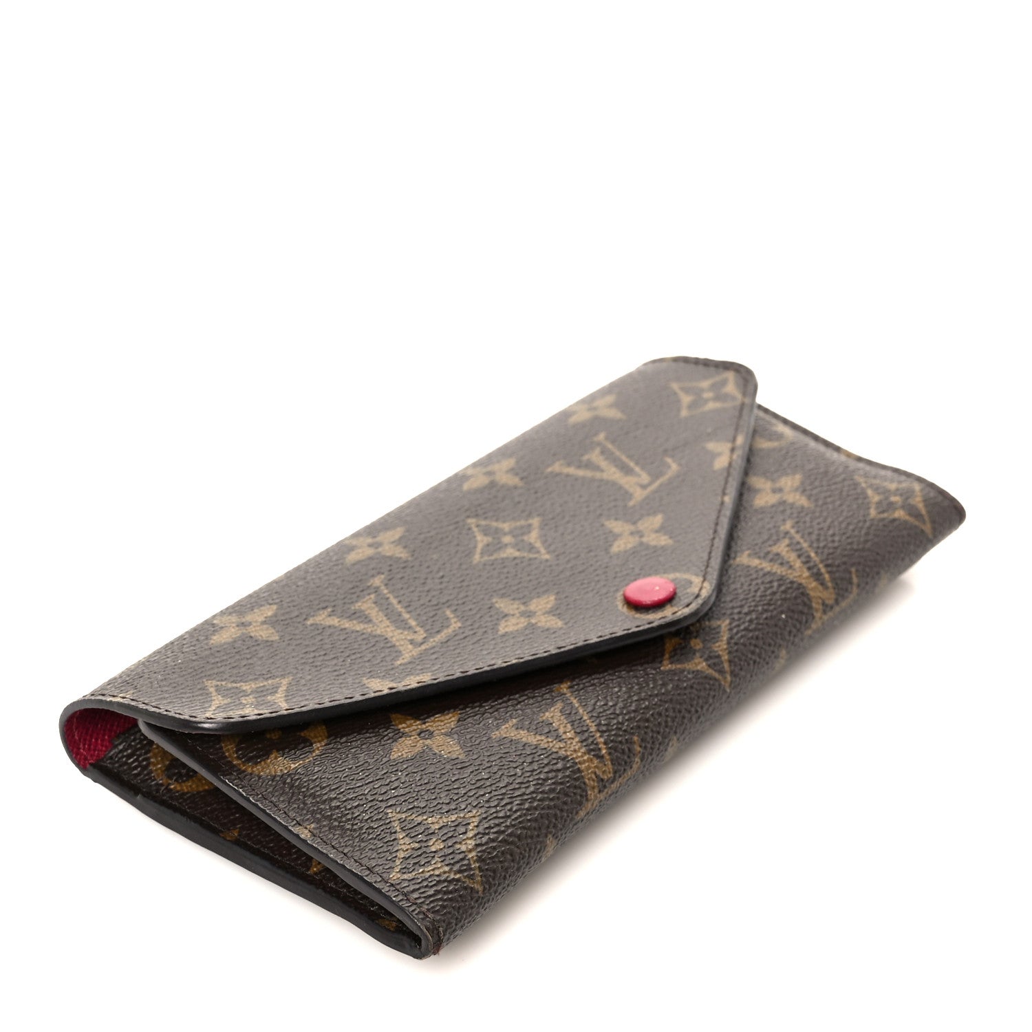 Monogram Josephine Wallet Fuchsia