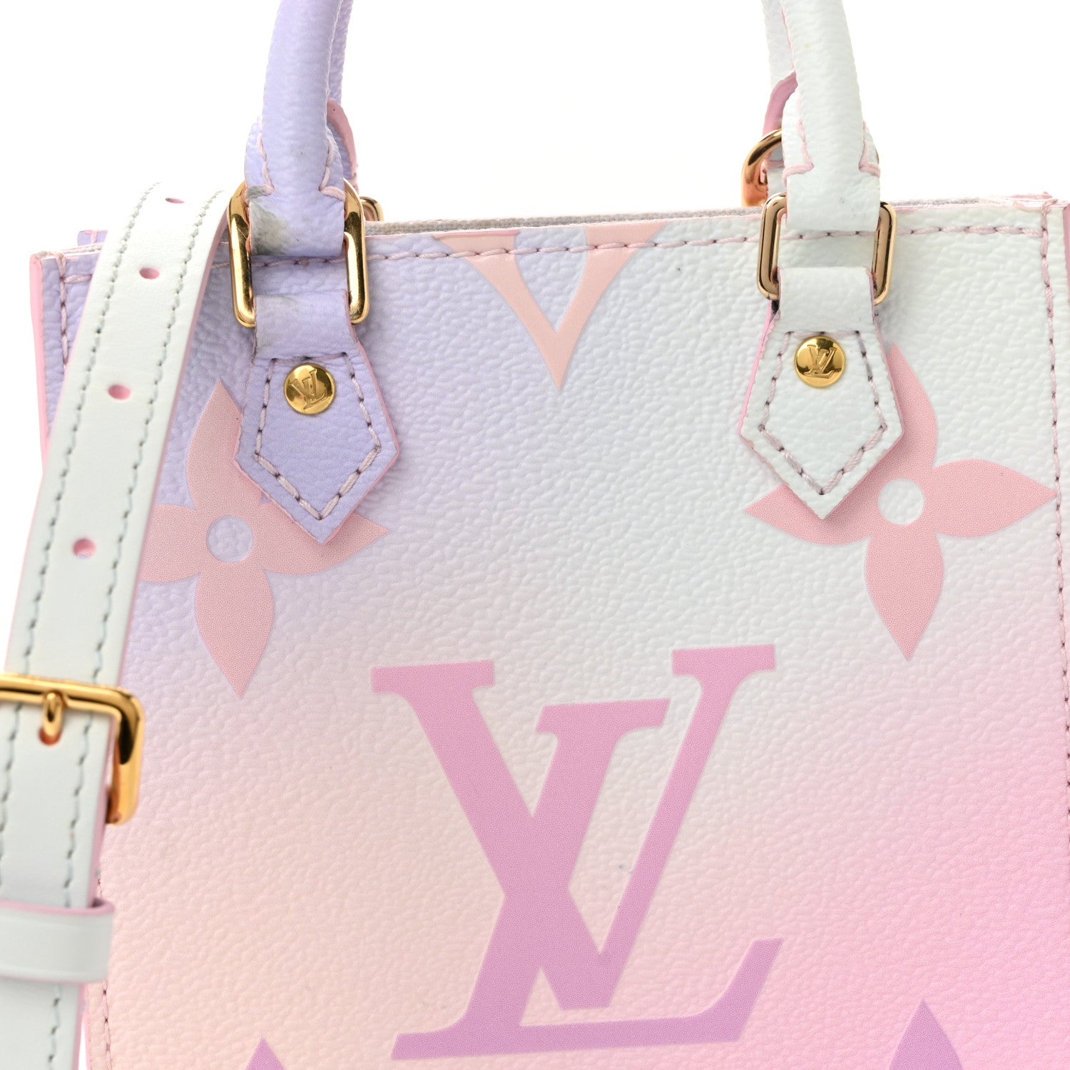 Monogram Giant Spring In The City Petit Sac Plat Sunrise Pastel