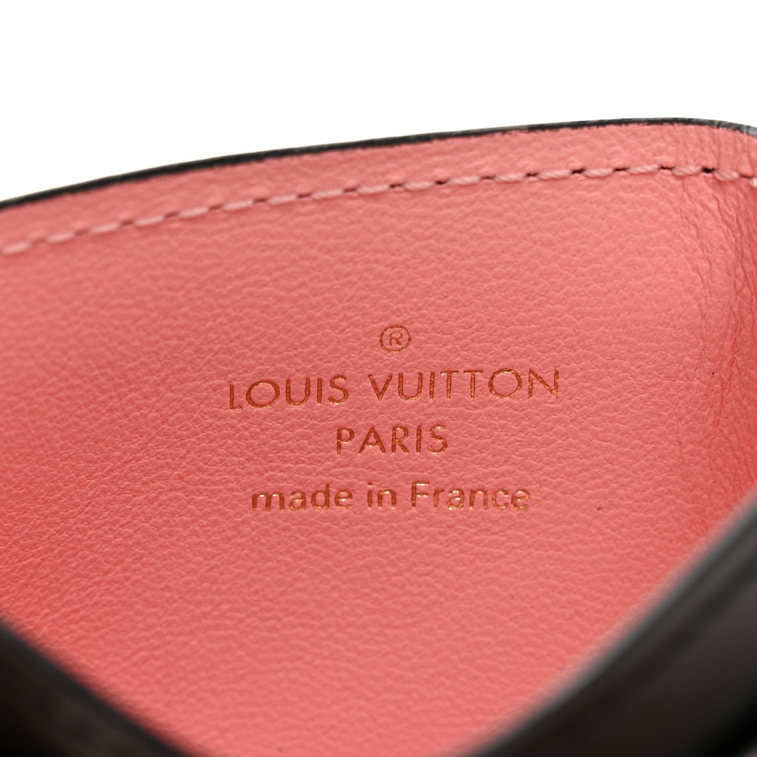 Monogram Fall for You LV Side-Up Card Holder Black