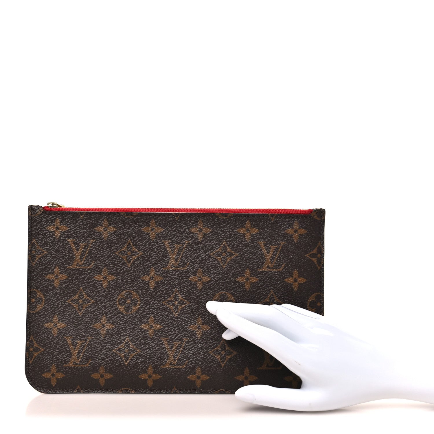 Monogram Neverfull MM GM Pochette Cherry