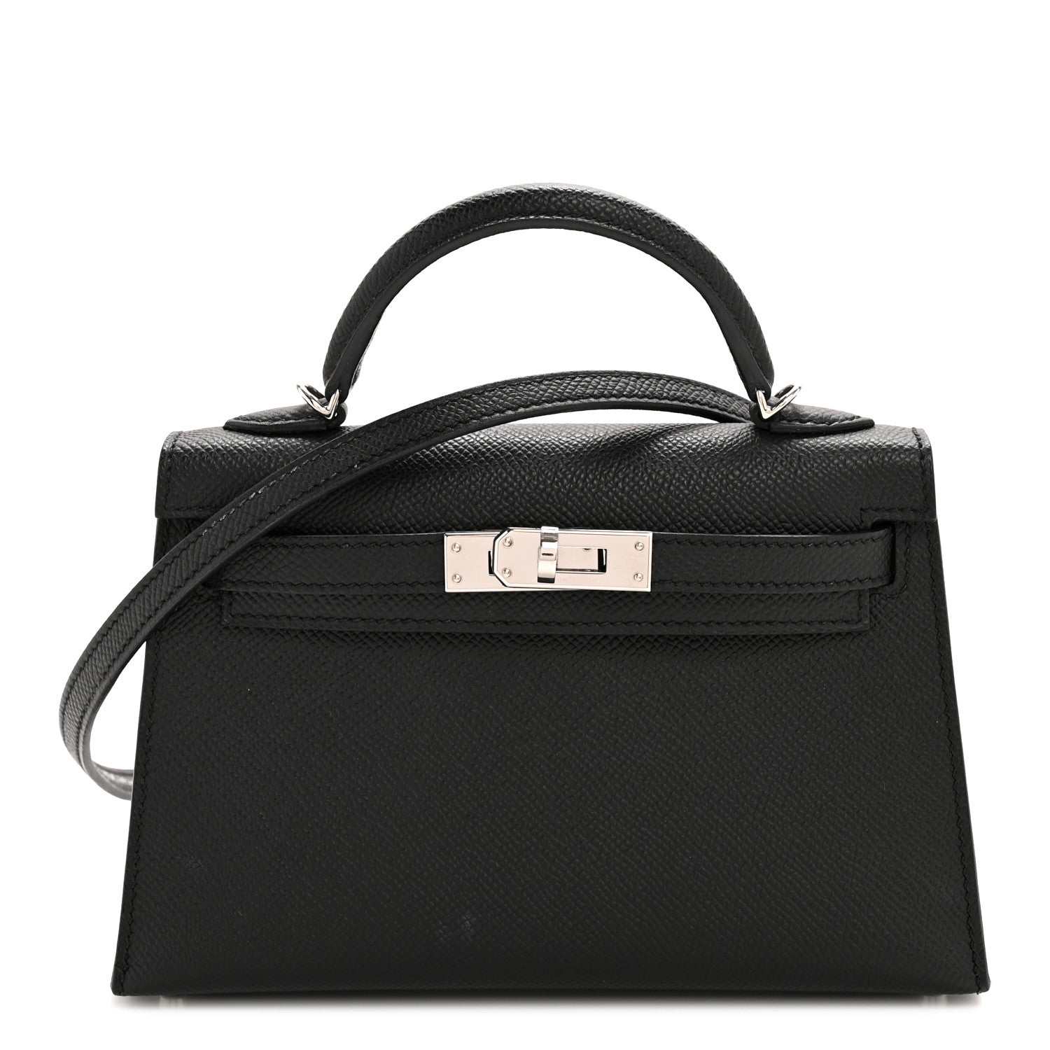 Epsom Mini Kelly Sellier 20 Black