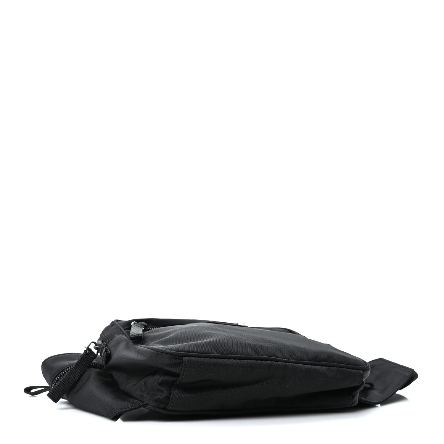 Tessuto Nylon Montagna Belt Bag Black
