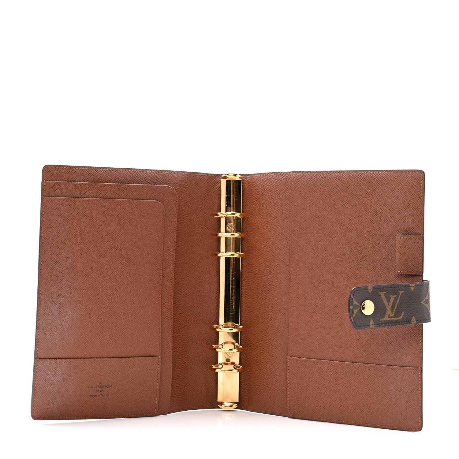 Monogram Large Ring Agenda Cover