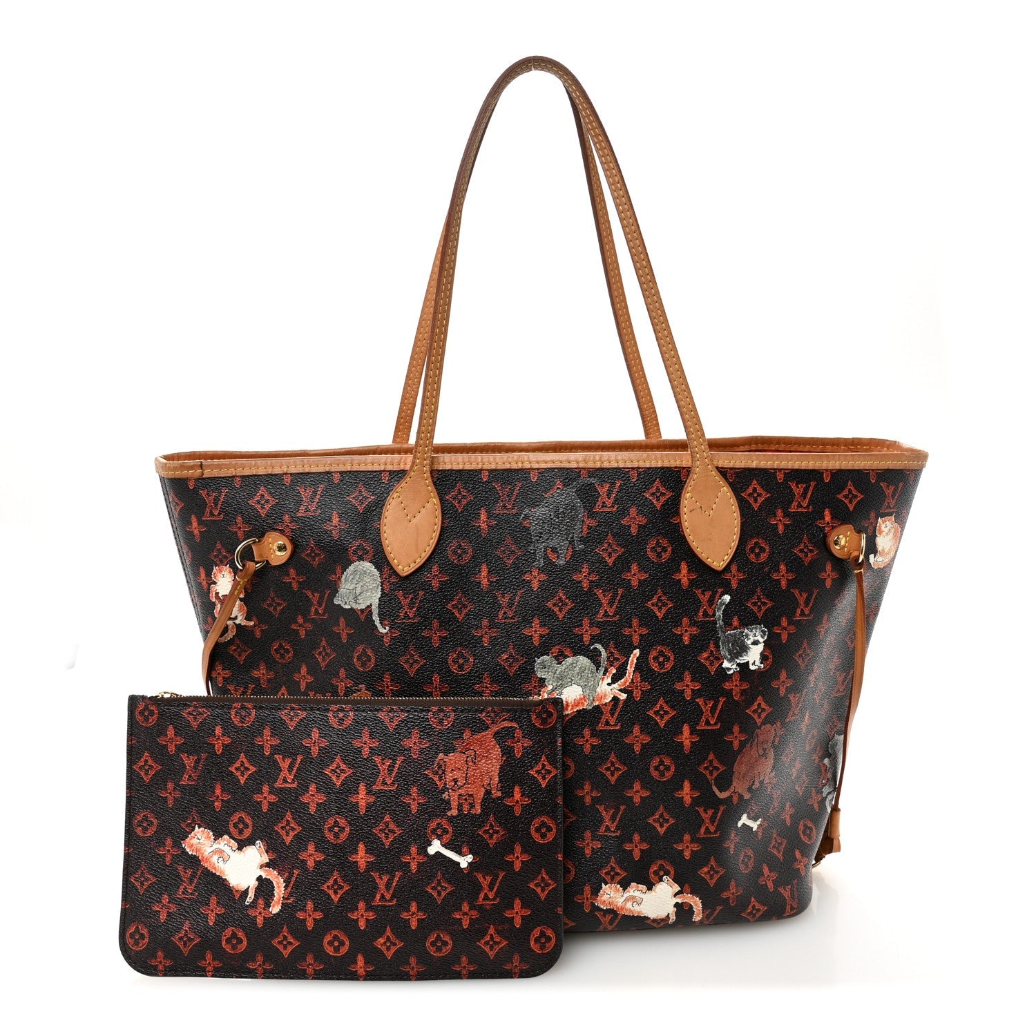 Catogram Neverfull MM Marron