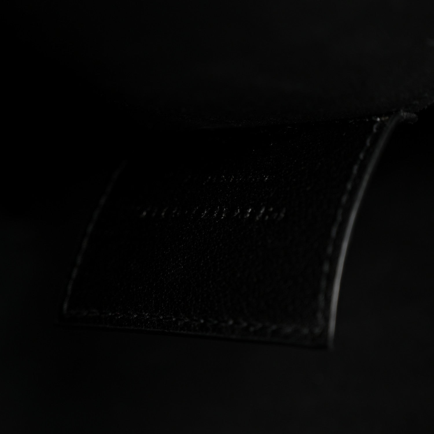 Calfskin Large Shopping Tote Black