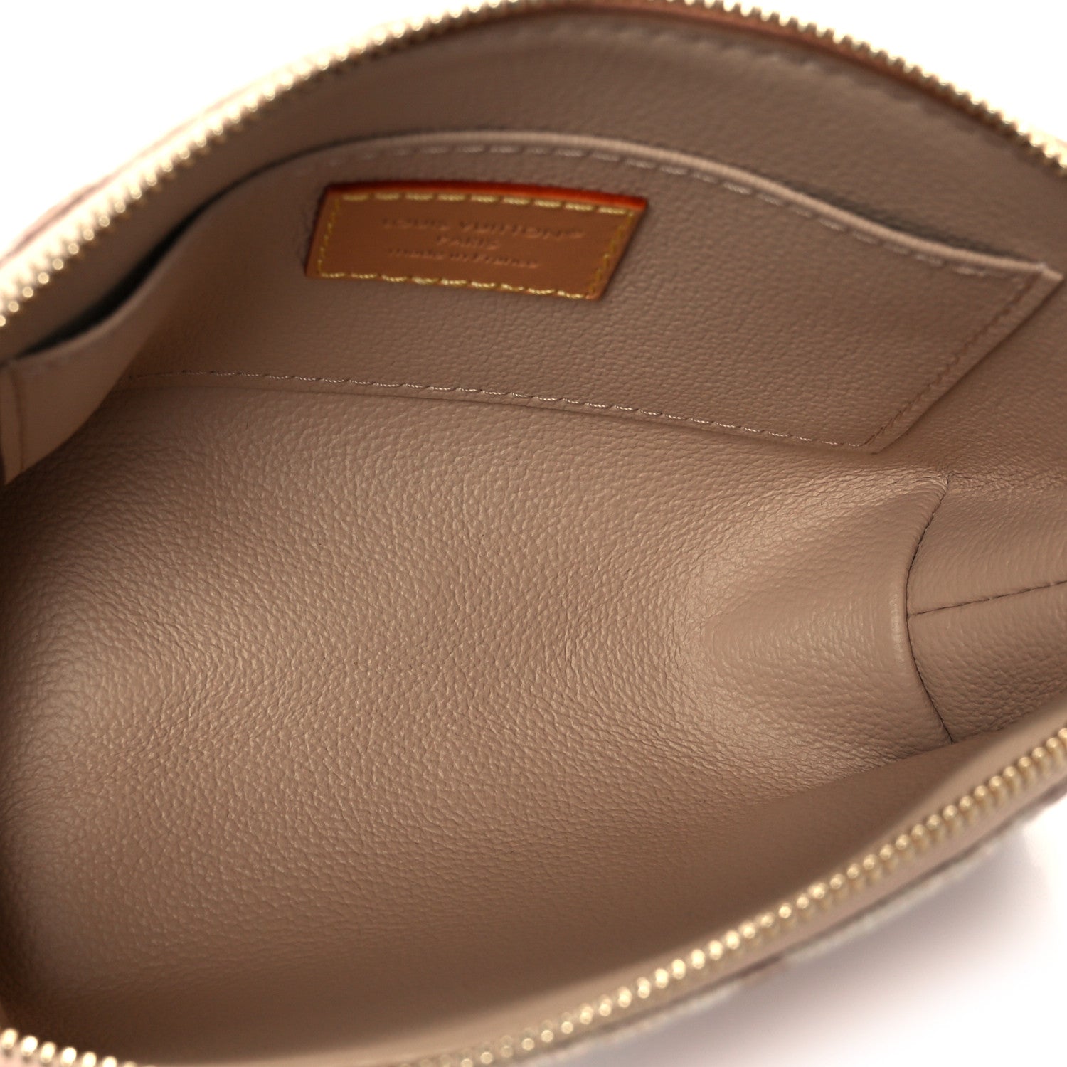 Monogram Flight Mode Cosmetic Pouch Dune