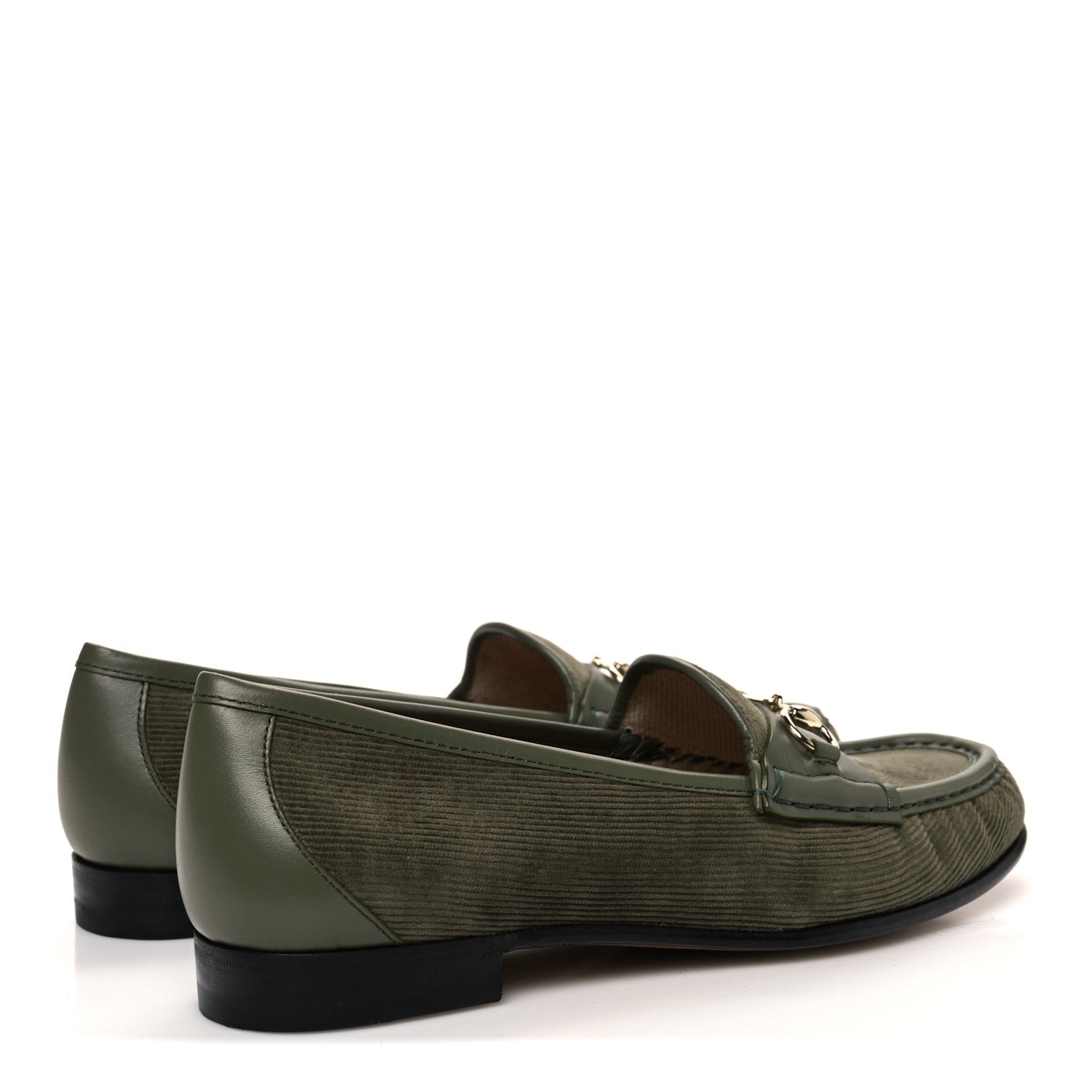 Corduroy Womens 1953 Horsebit Loafers 40 Sweet Military