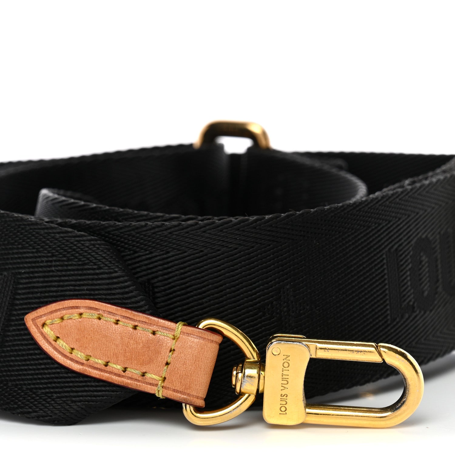 Monogram Multi Pochette Accessories Bandouliere Shoulder Strap Black