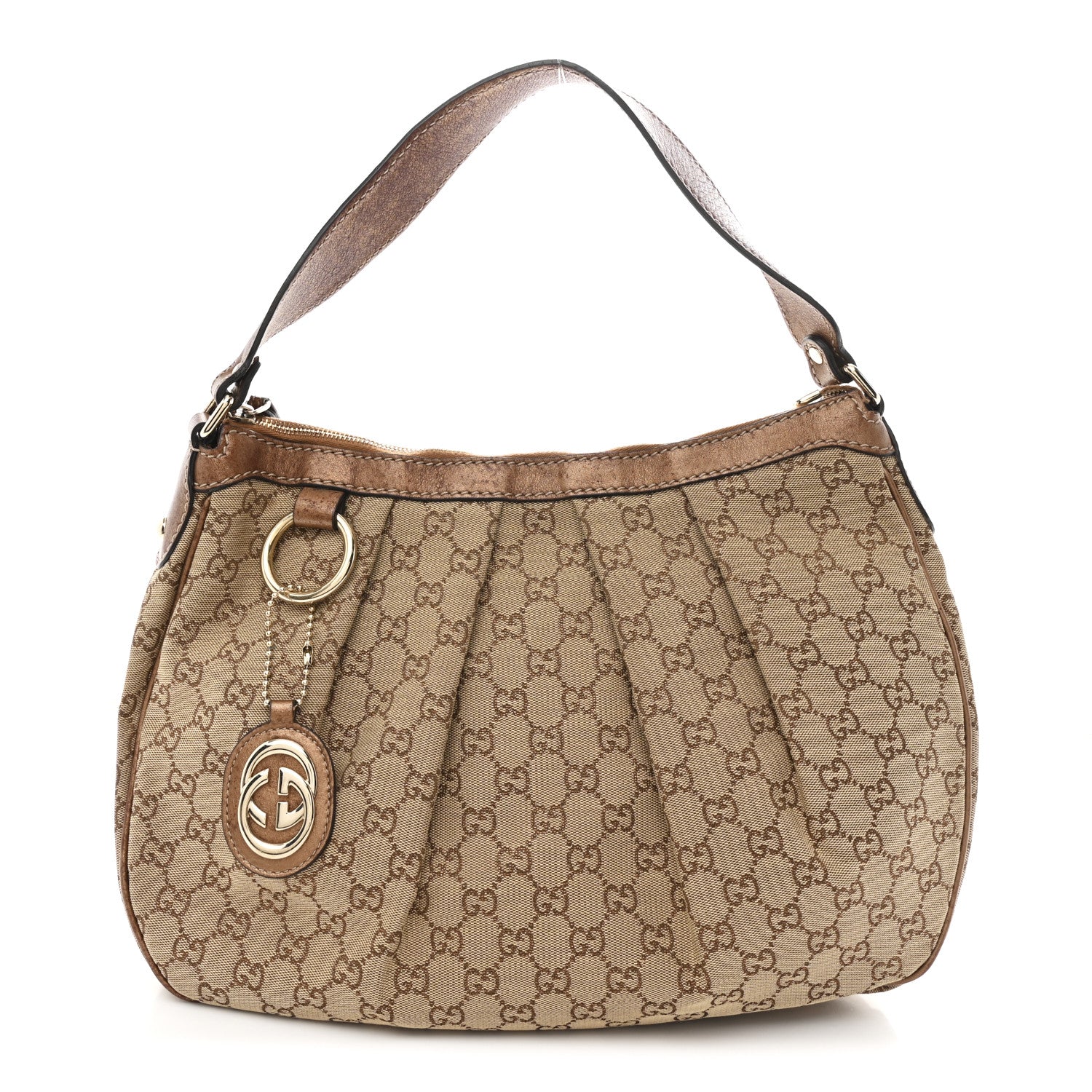 Monogram Medium Sukey Tote Brown