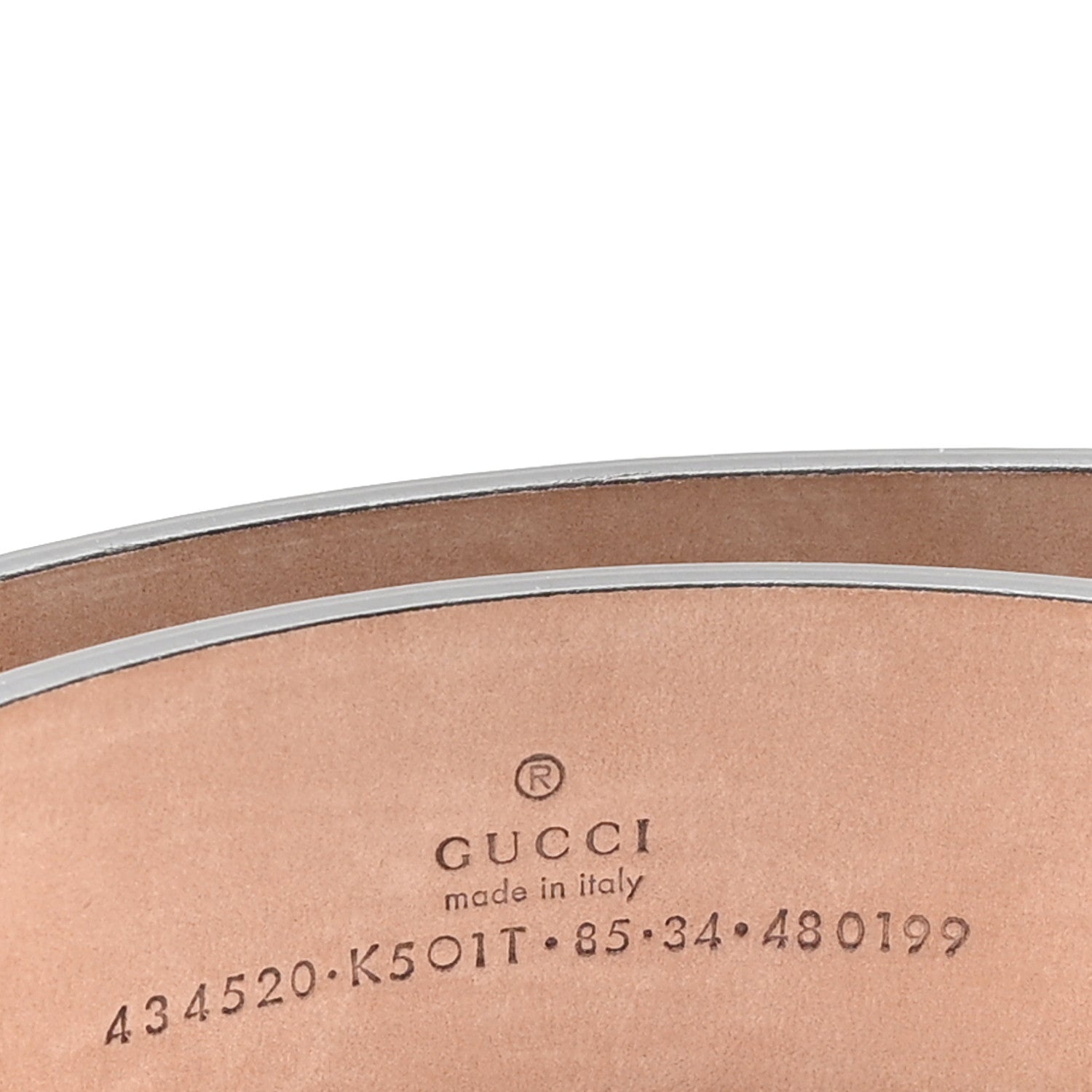 GG Supreme Monogram Selleria Calfskin Kingsnake 35mm Belt 85 34 Beige Ebony Multicolor Cocoa