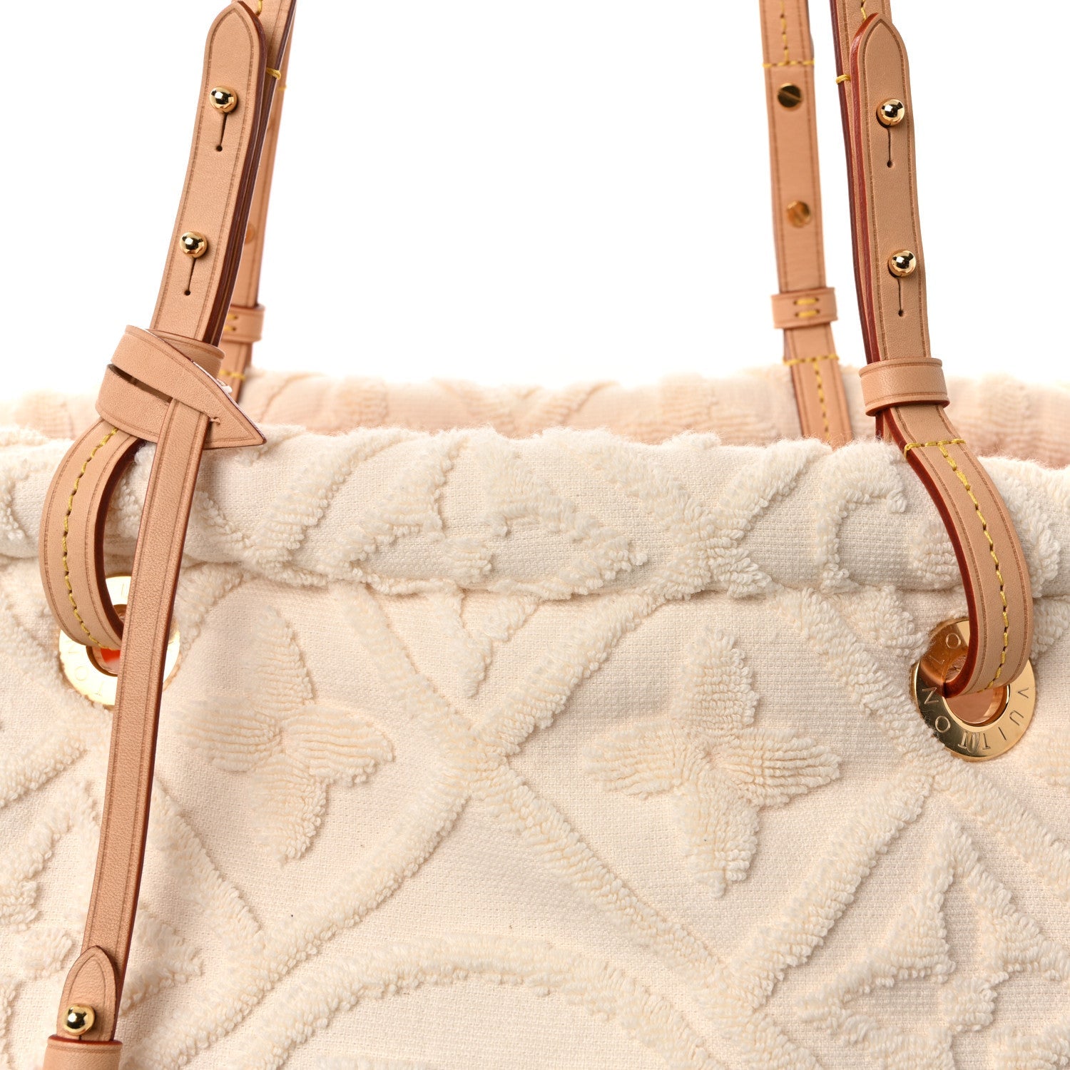 Terrycloth Monogram LVacation Tote Coco