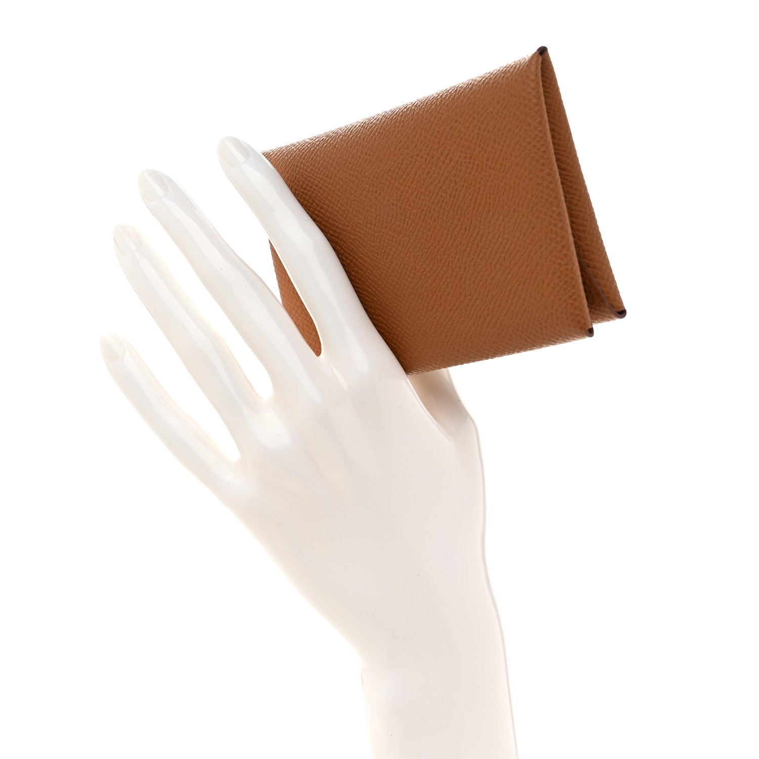 Epsom Calvi Duo Card Case Gold