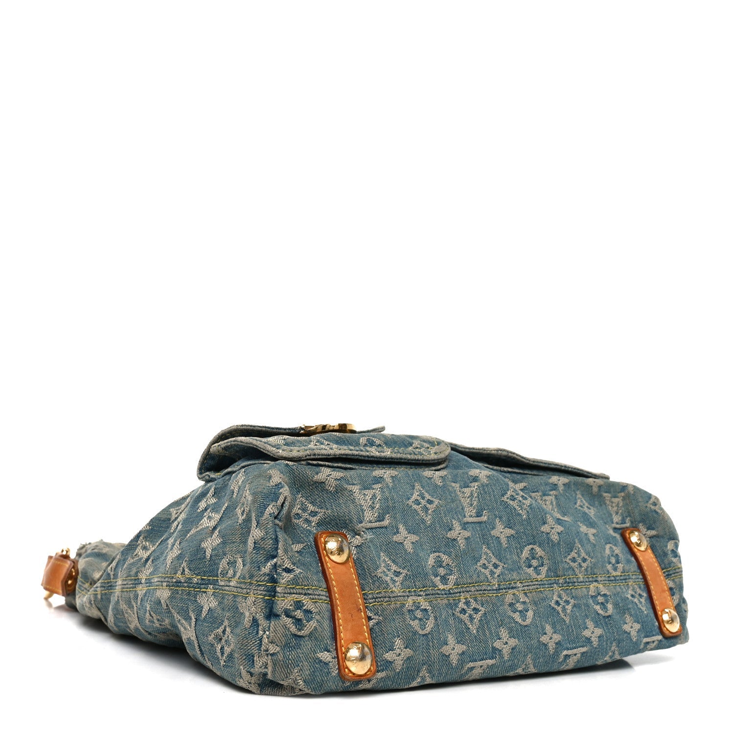 Denim Monogram Baggy GM Blue