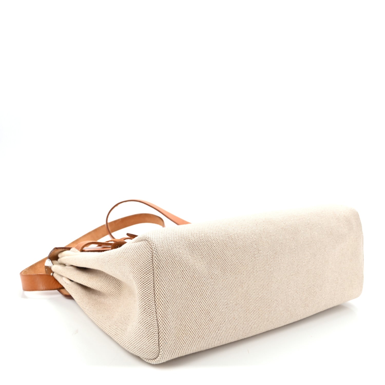 Toile Vache Calfskin Herbag PM 30 Black Natural