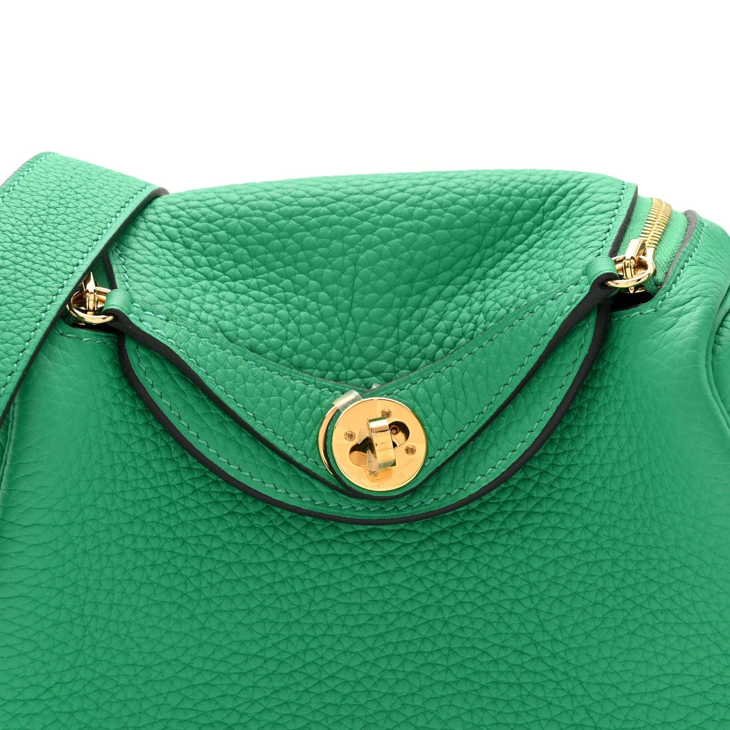 Taurillon Clemence Mini Lindy 20 Menthe