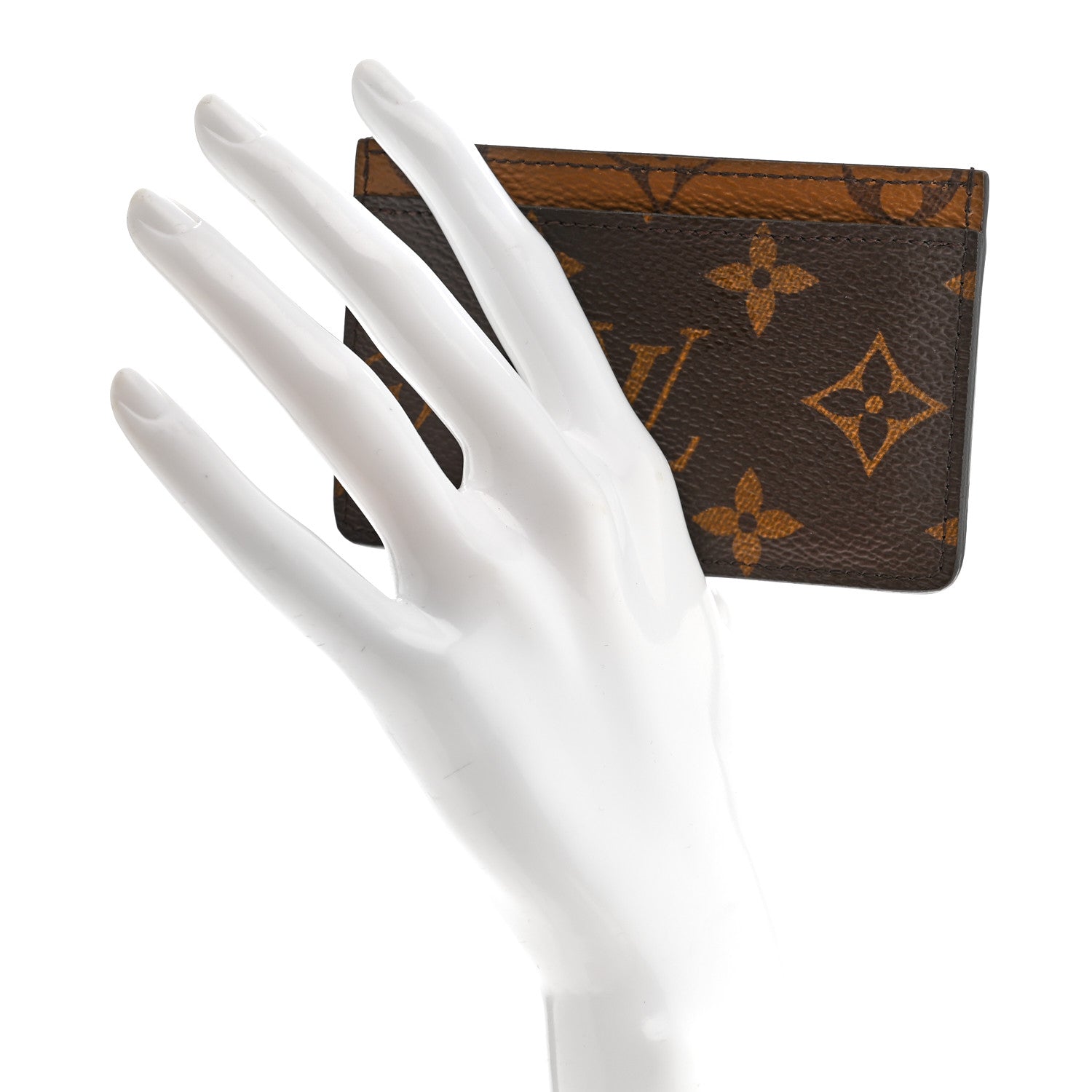 Reverse Monogram Card Holder