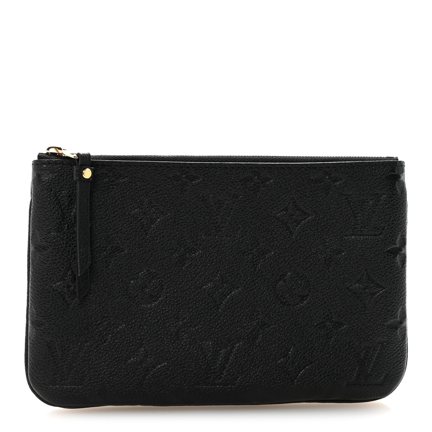 Empreinte Double Zip Pochette Black