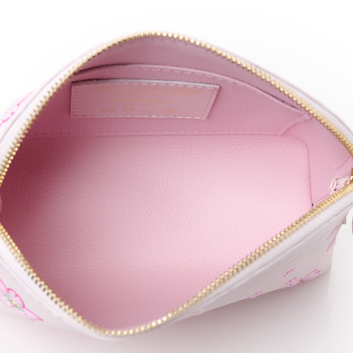 LV X TM Epi Cherry Blossom Cosmetic Pouch Pink