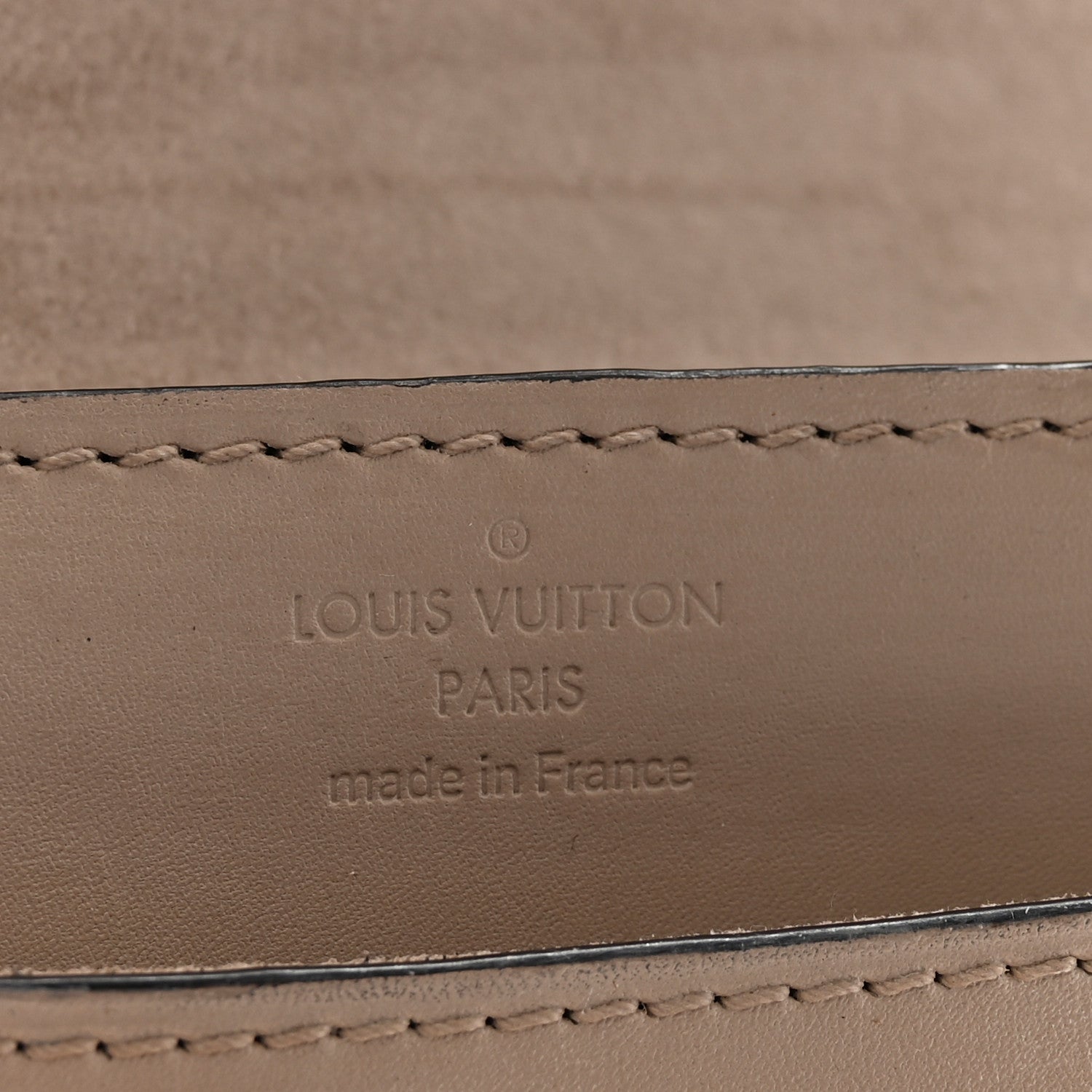 Calfskin Chain Louise MM Gris