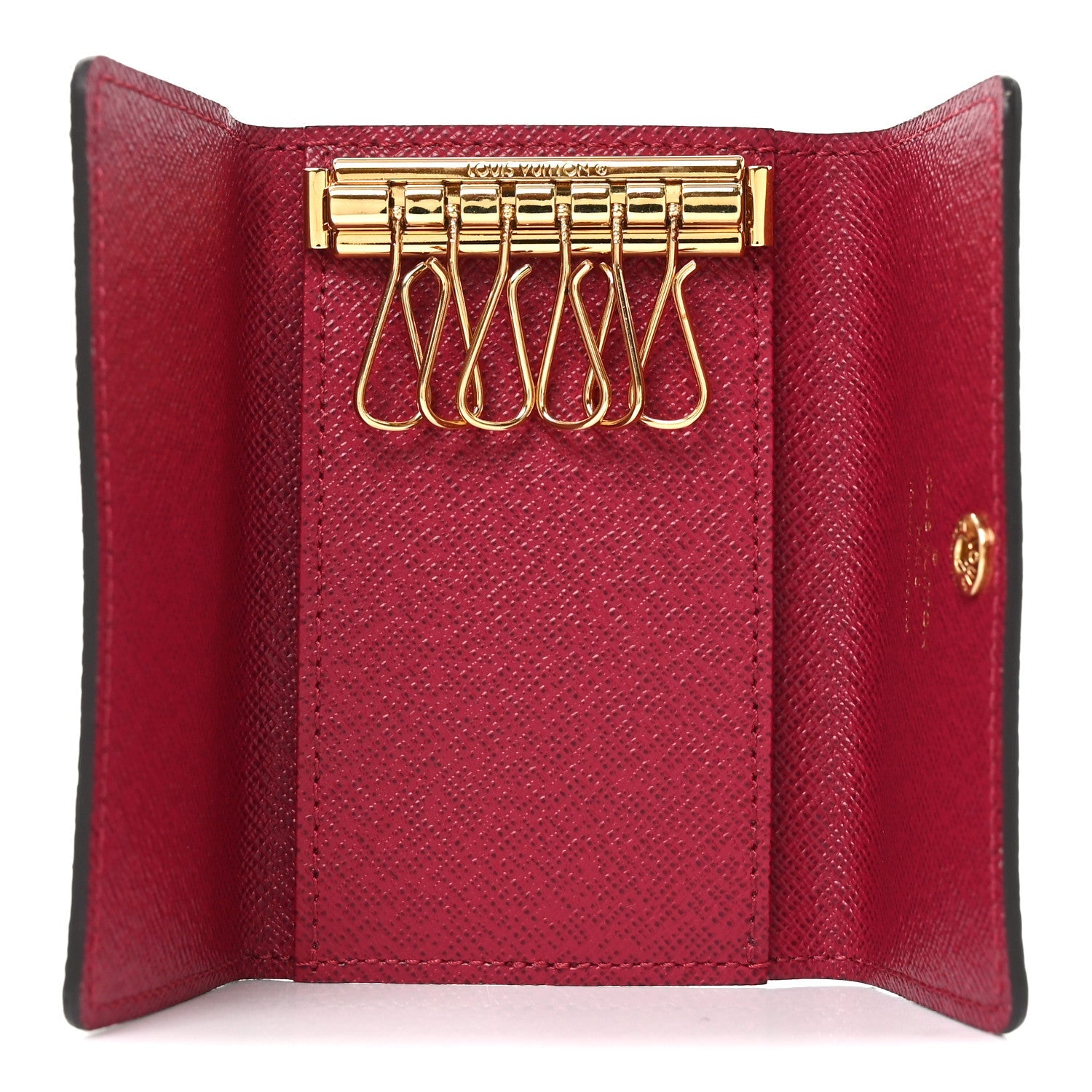 Monogram 6 Key Multicles Holder Fuchsia