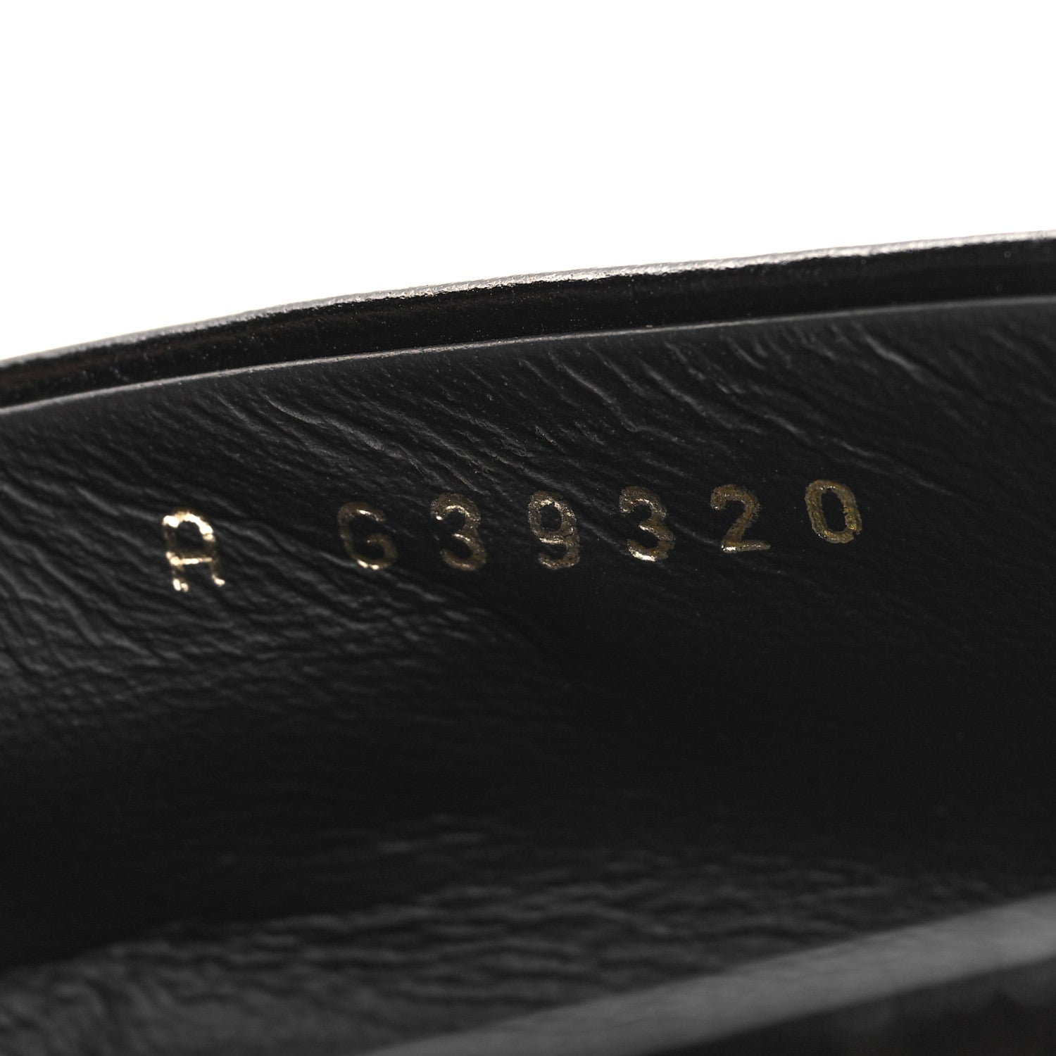 Shiny Calfskin Metal CC Loafers 37 Black