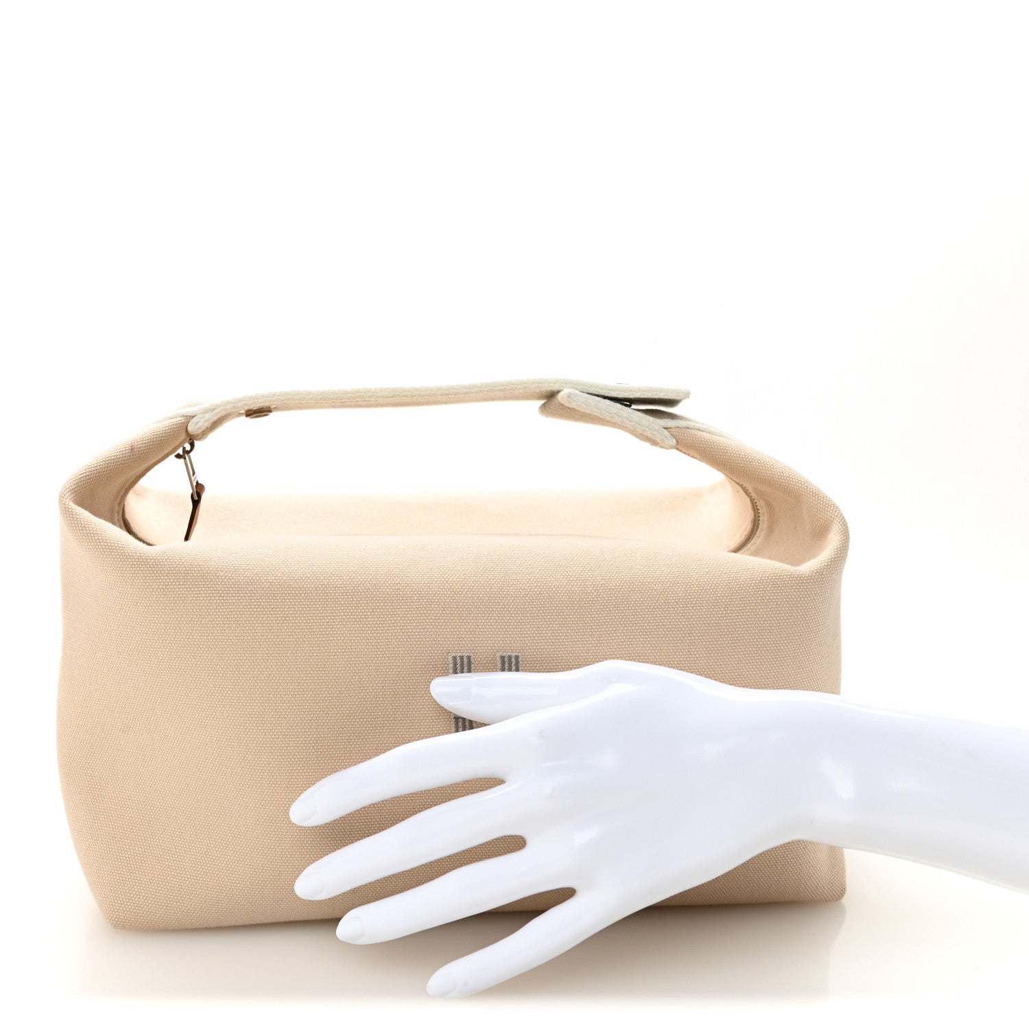 Canvas Large Bride-A-Brac Pouch Natural