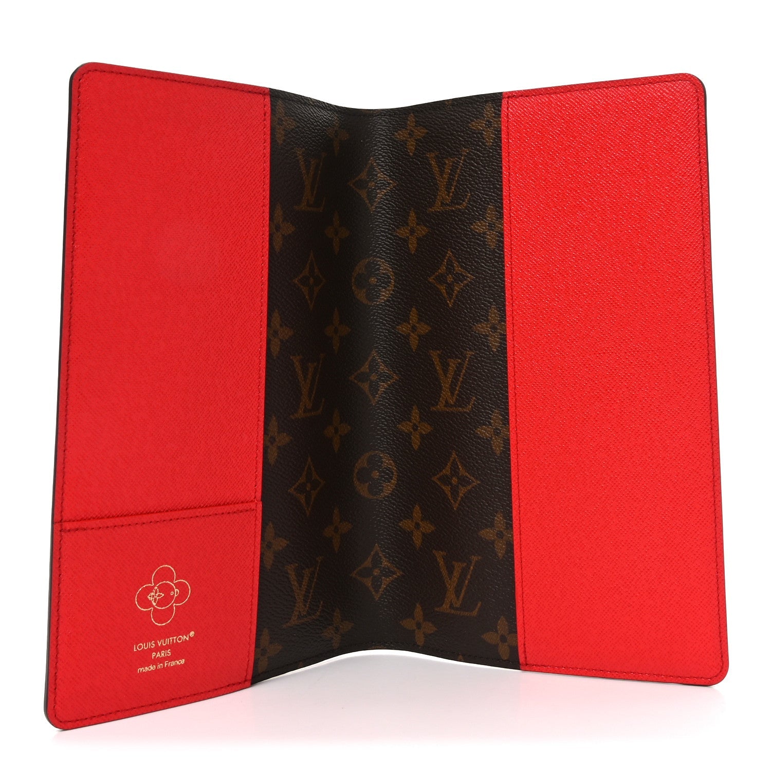 Monogram Emily Notebook Cover MM Coquelicot
