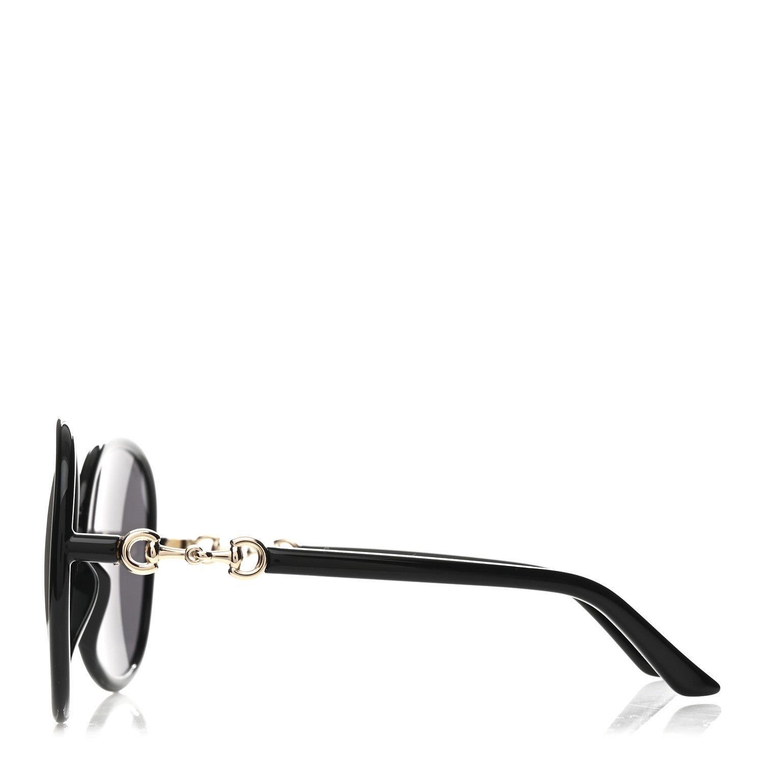 Acetate Horsebit Sunglasses GG0889S Black