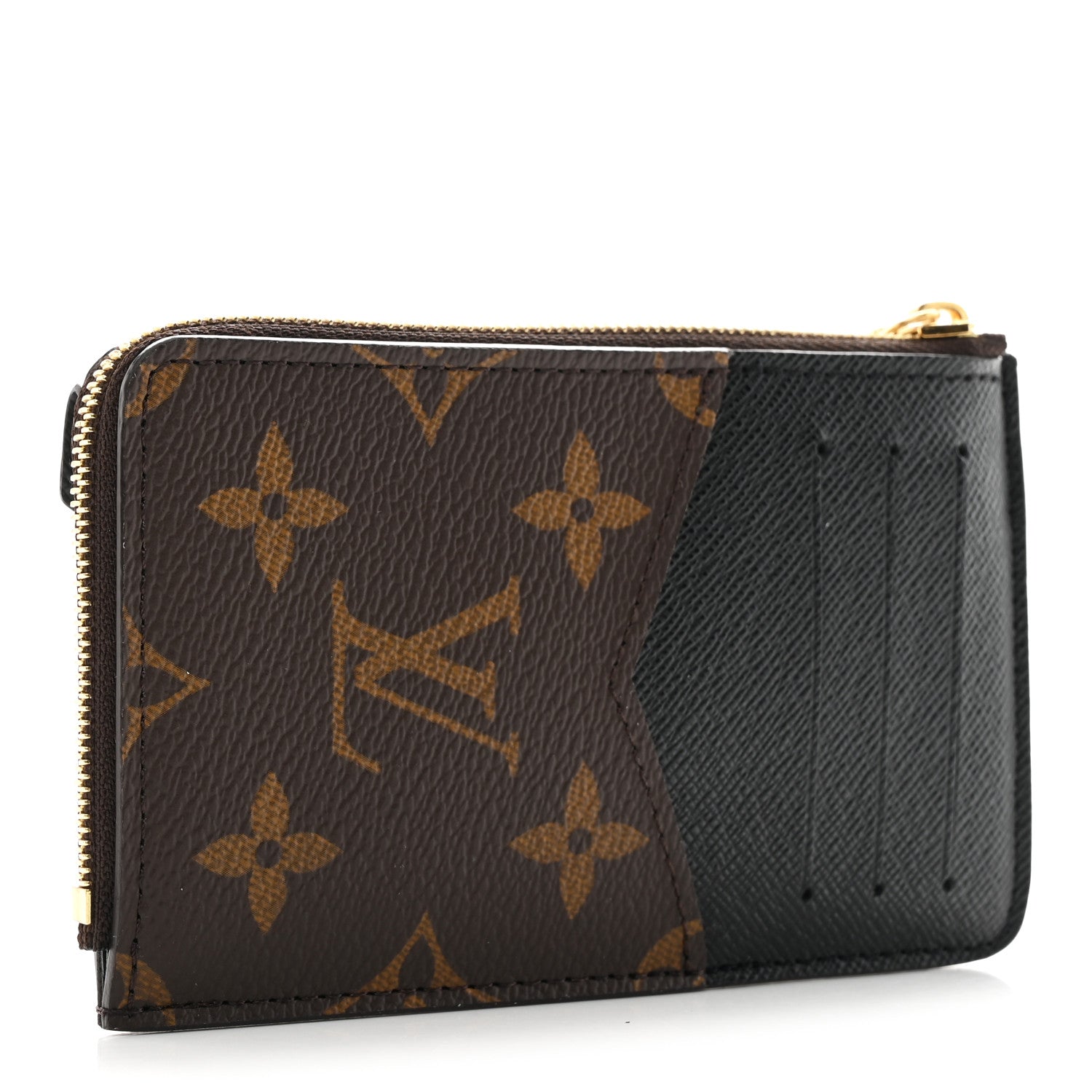 Monogram Recto Verso Card Holder Black