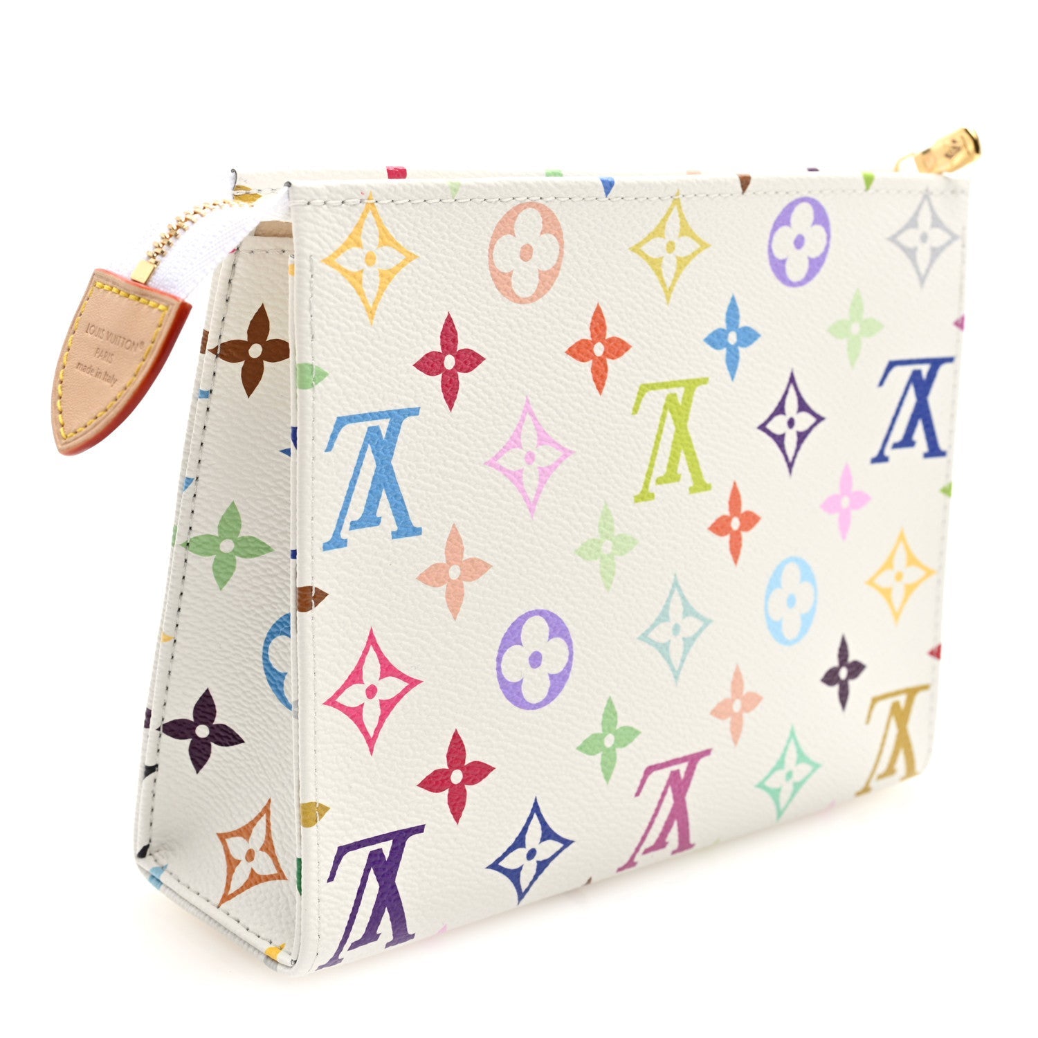 LV X TM Monogram Multicolor Toiletry Pouch 19 White