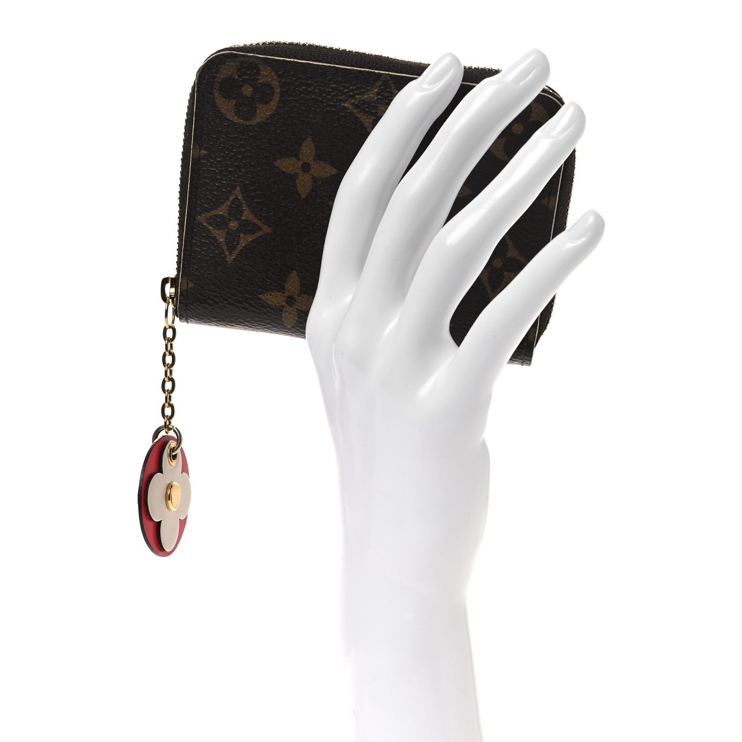 Monogram Bloom Flower Zippy Coin Purse
