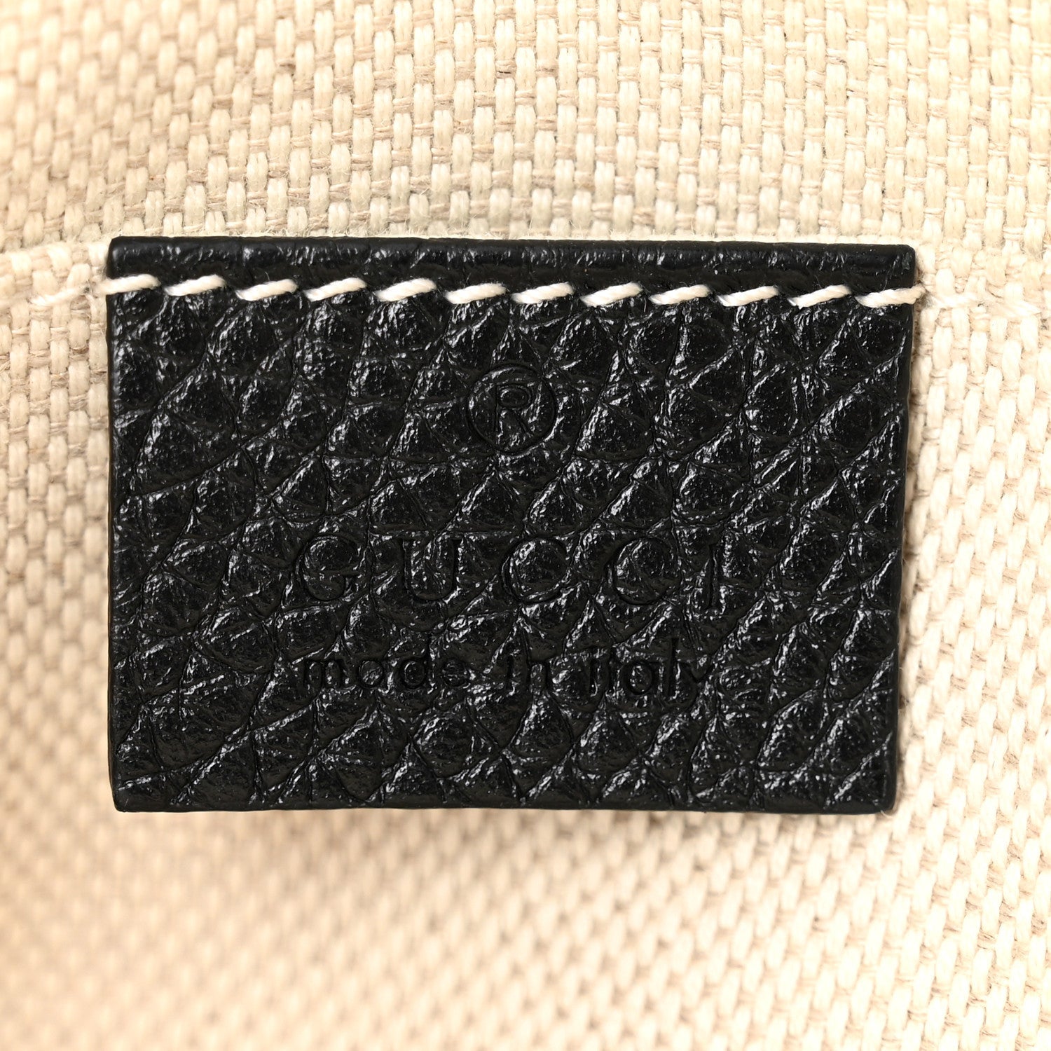 Pebbled Calfskin Small Soho Disco Bag Black